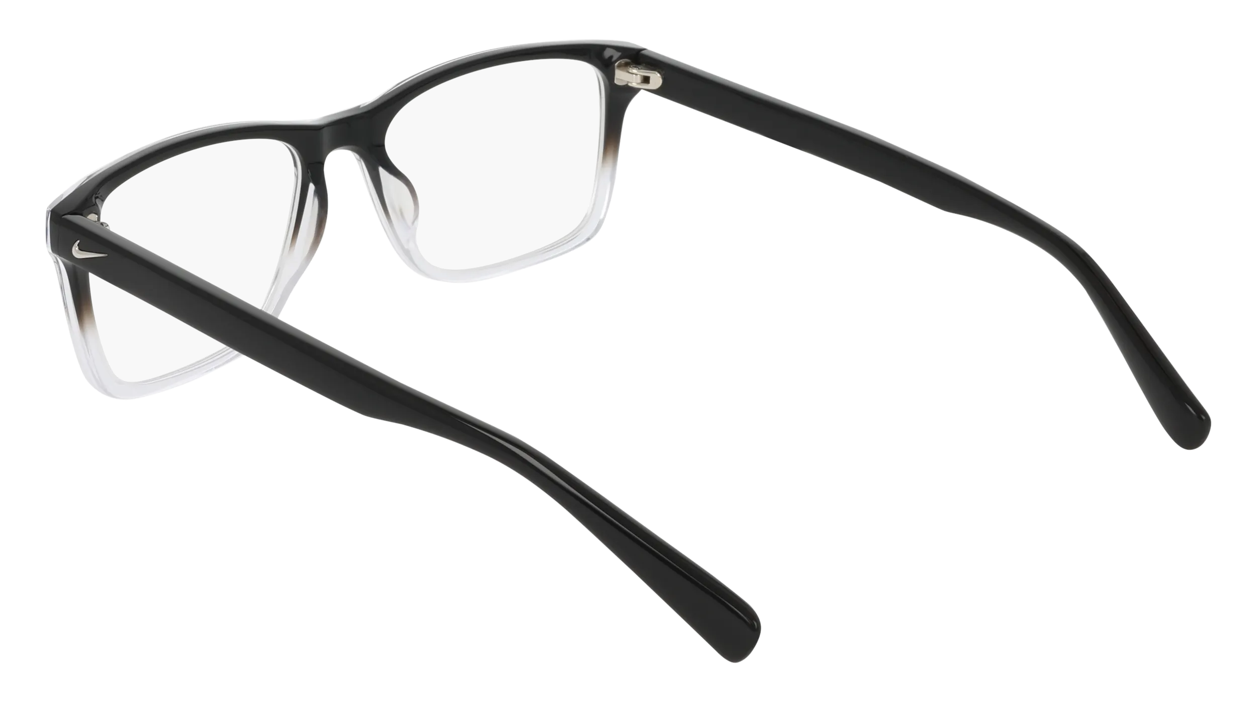 Nike NIKE 1000Y 010 Montature da vista Acetato Nero Squadrata Normale - immagine 4
