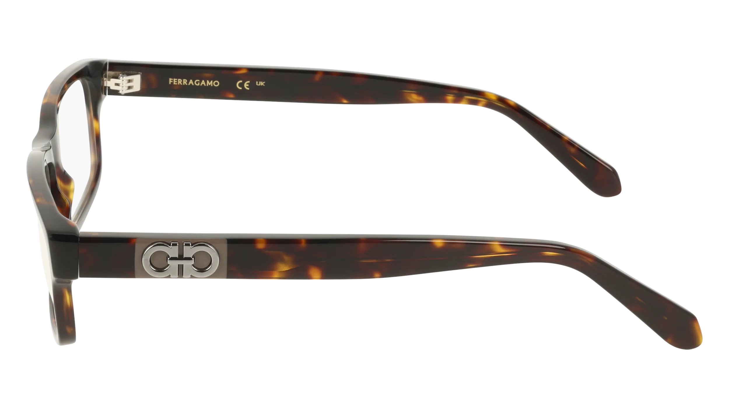 Ferragamo SF3061 242 Montature da vista Acetato Havana Squadrata Normale - immagine 3