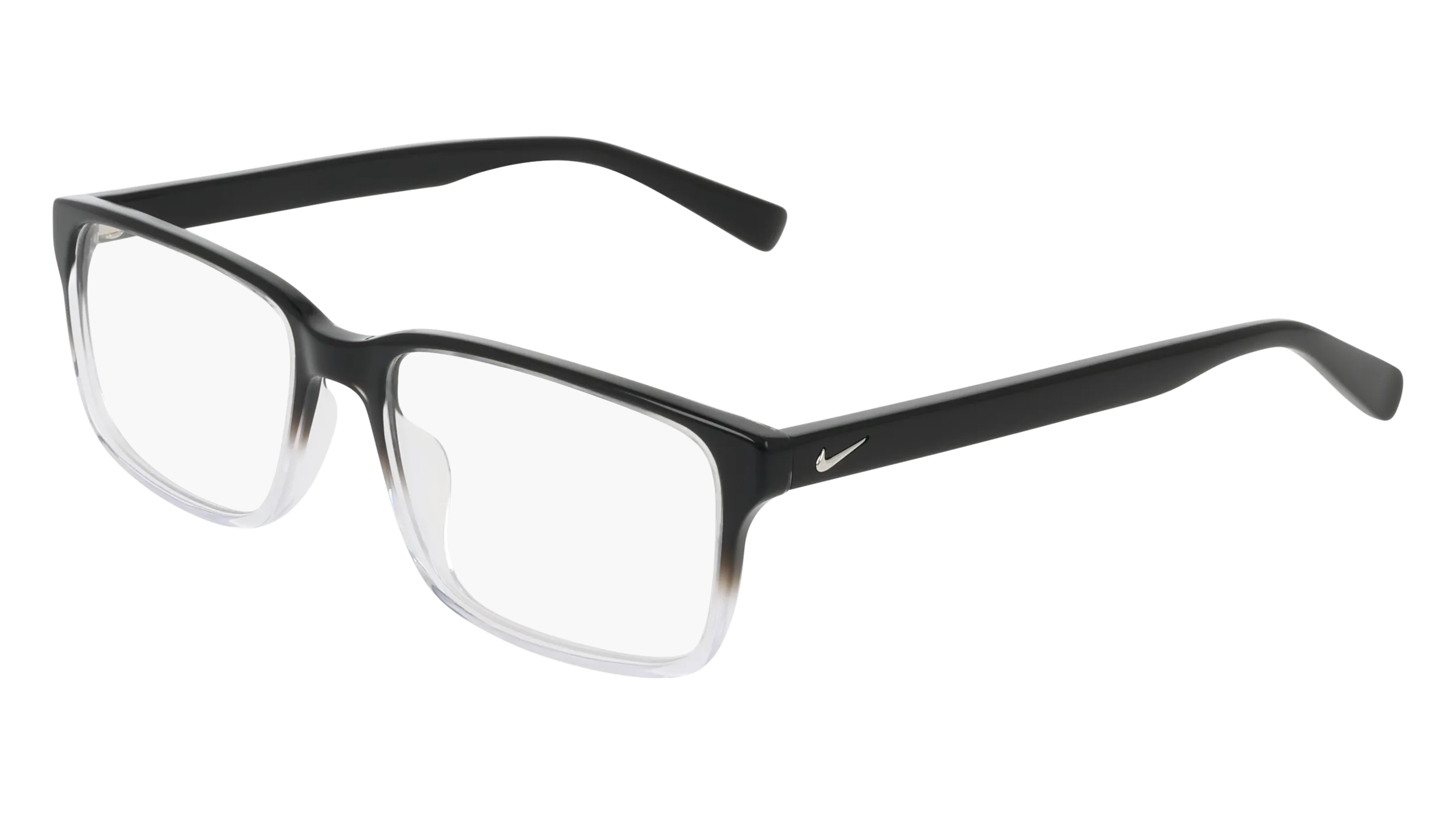 Nike NIKE 1001Y 010 Montature da vista Acetato Nero Squadrata Normale - immagine 1