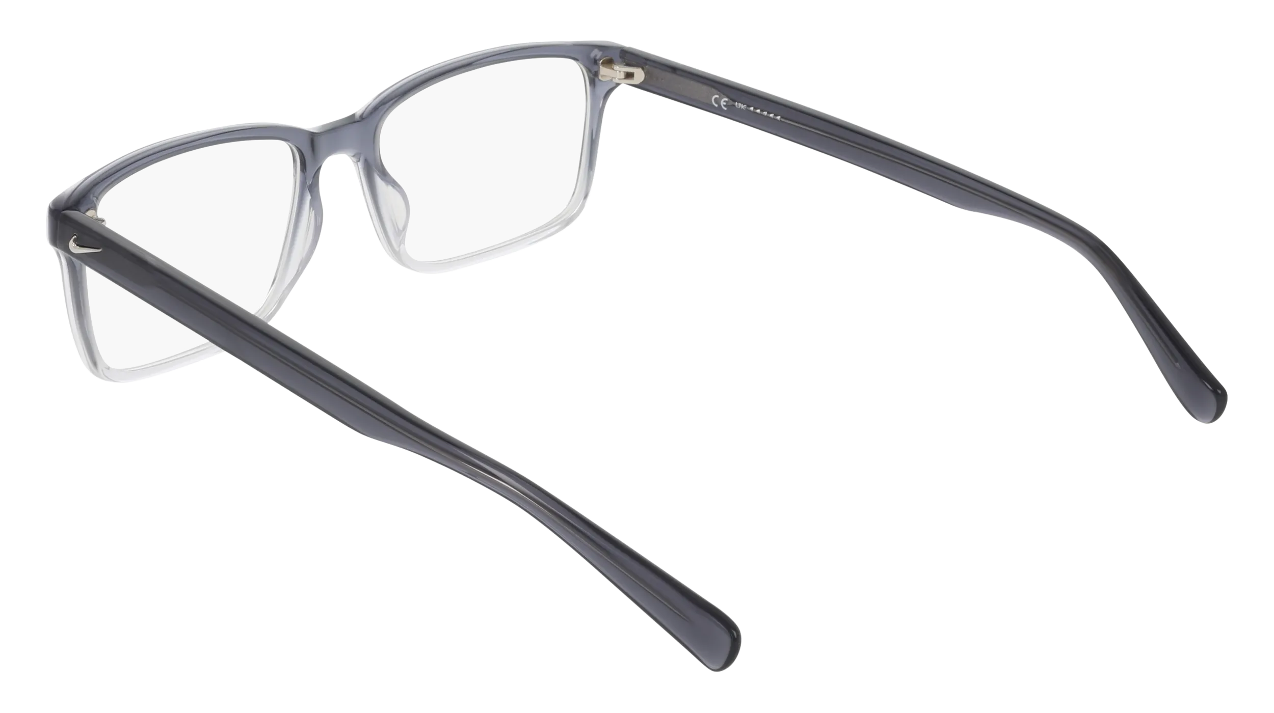 Nike NIKE 1001 029 Montature da vista Acetato Grigio Squadrata Normale - immagine 4