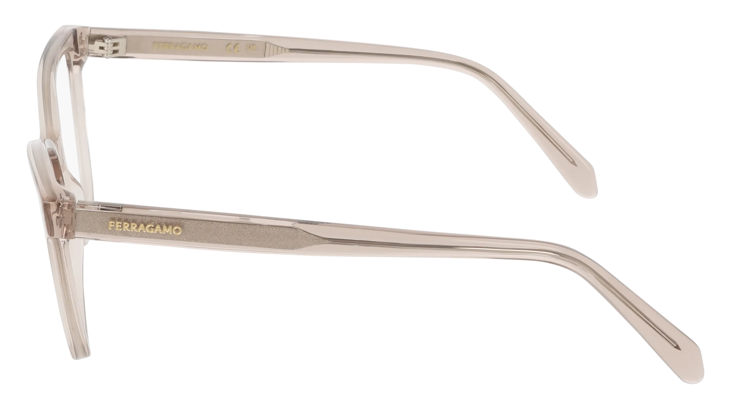 Ferragamo SF3062 260 Montature da vista Acetato Nude Squadrata Normale - immagine 3
