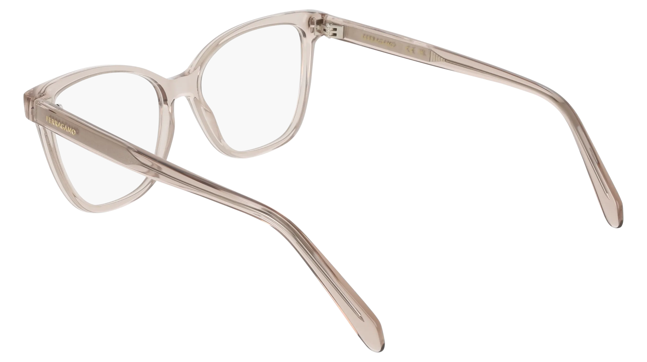 Ferragamo SF3062 260 Montature da vista Acetato Nude Squadrata Normale - immagine 4
