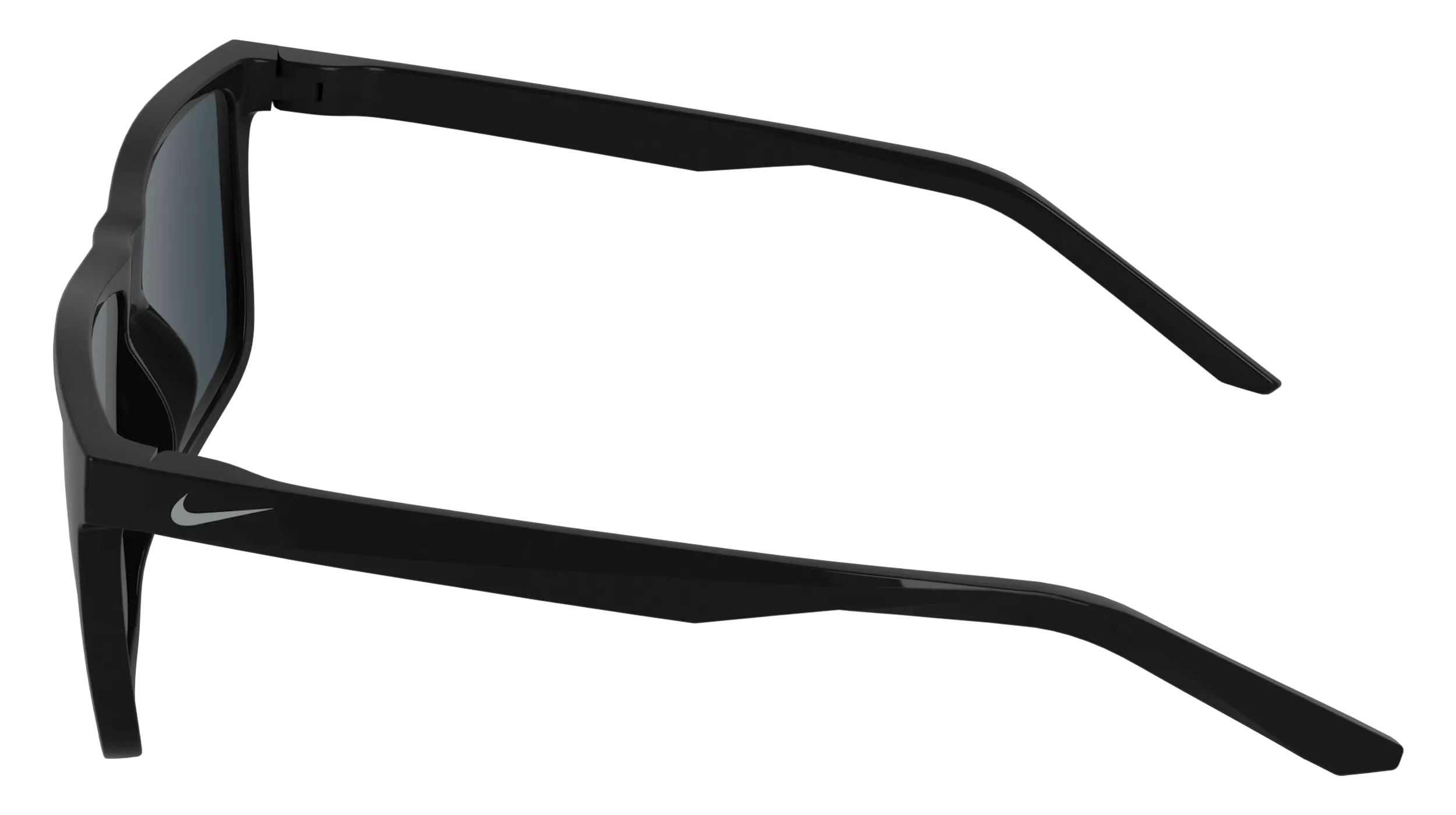 Nike NIKE BLAZE P IQ7183X 010 Occhiali da sole Iniettato Nero Fumo Squadrata Polarizzata - immagine 3