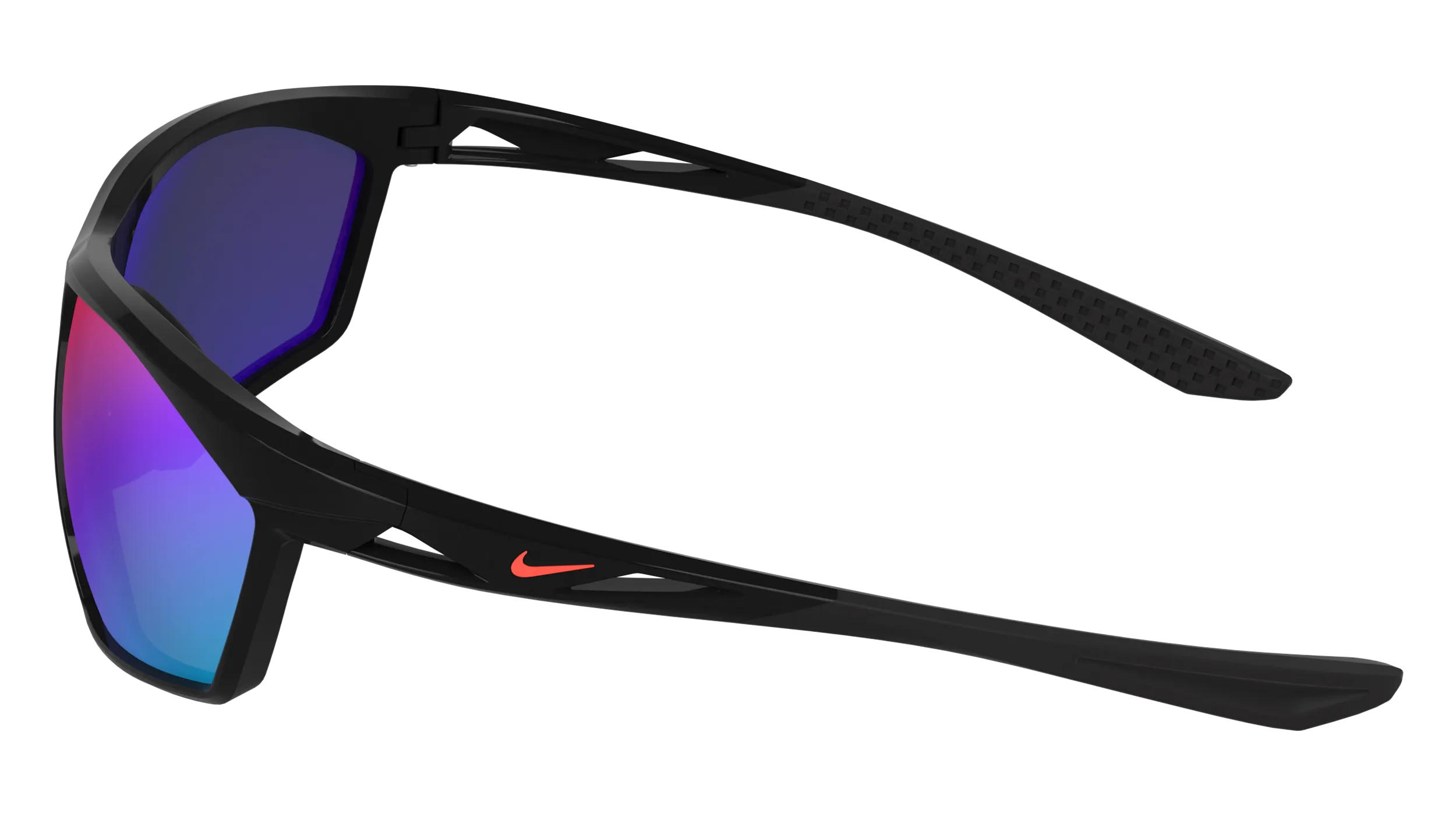 Nike NIKE WINDTRACK HEAT IQ7245X 010 Occhiali da sole Bio-iniettato Nero Grigio Squadrata Normale - immagine 3
