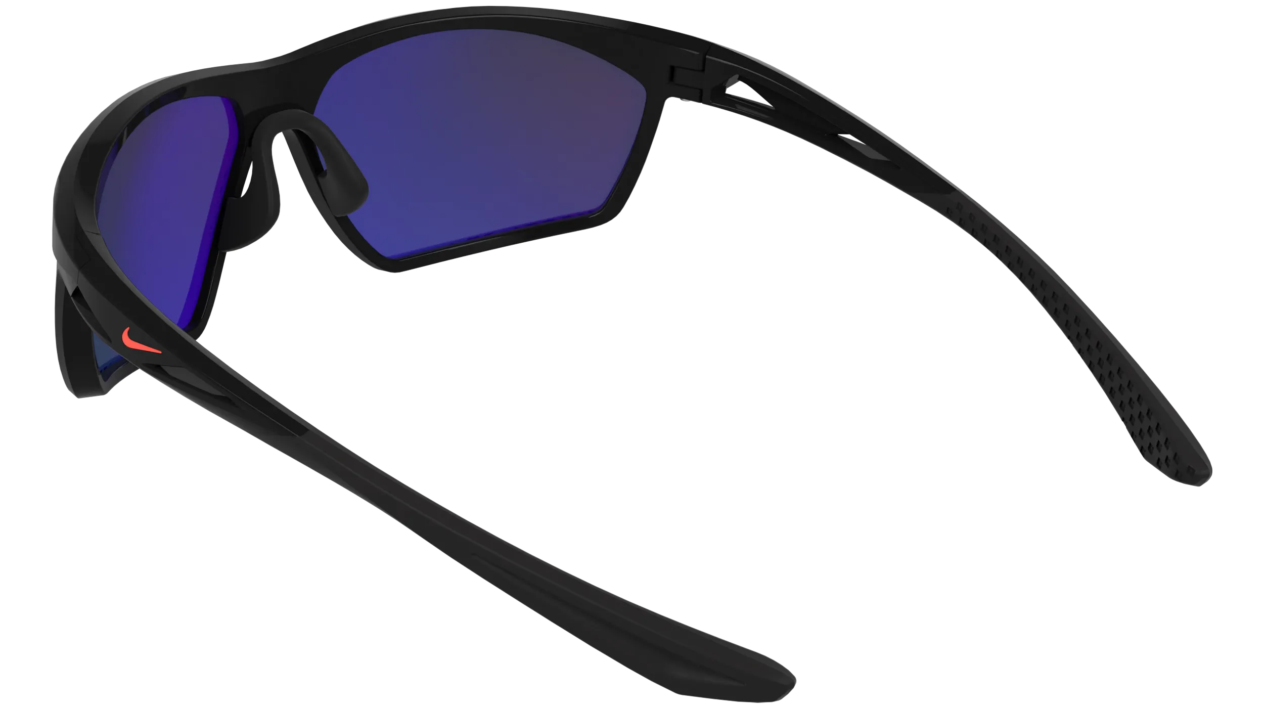 Nike NIKE WINDTRACK HEAT IQ7245X 010 Occhiali da sole Bio-iniettato Nero Grigio Squadrata Normale - immagine 4