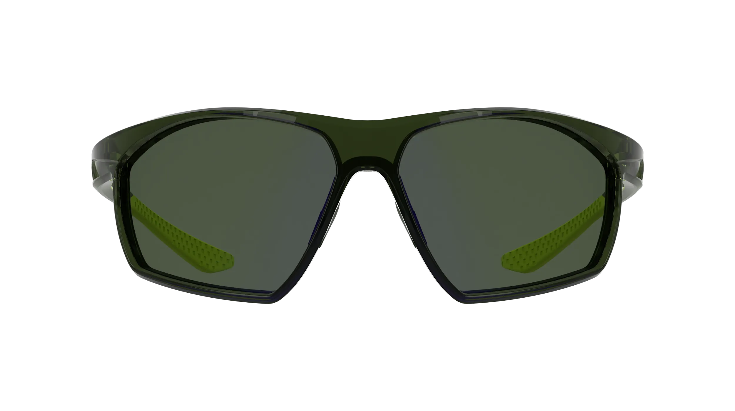Nike NIKE WINDTRACK HEAT IQ7245X 355 Occhiali da sole Bio-iniettato Verde Verde Squadrata Normale - immagine 2