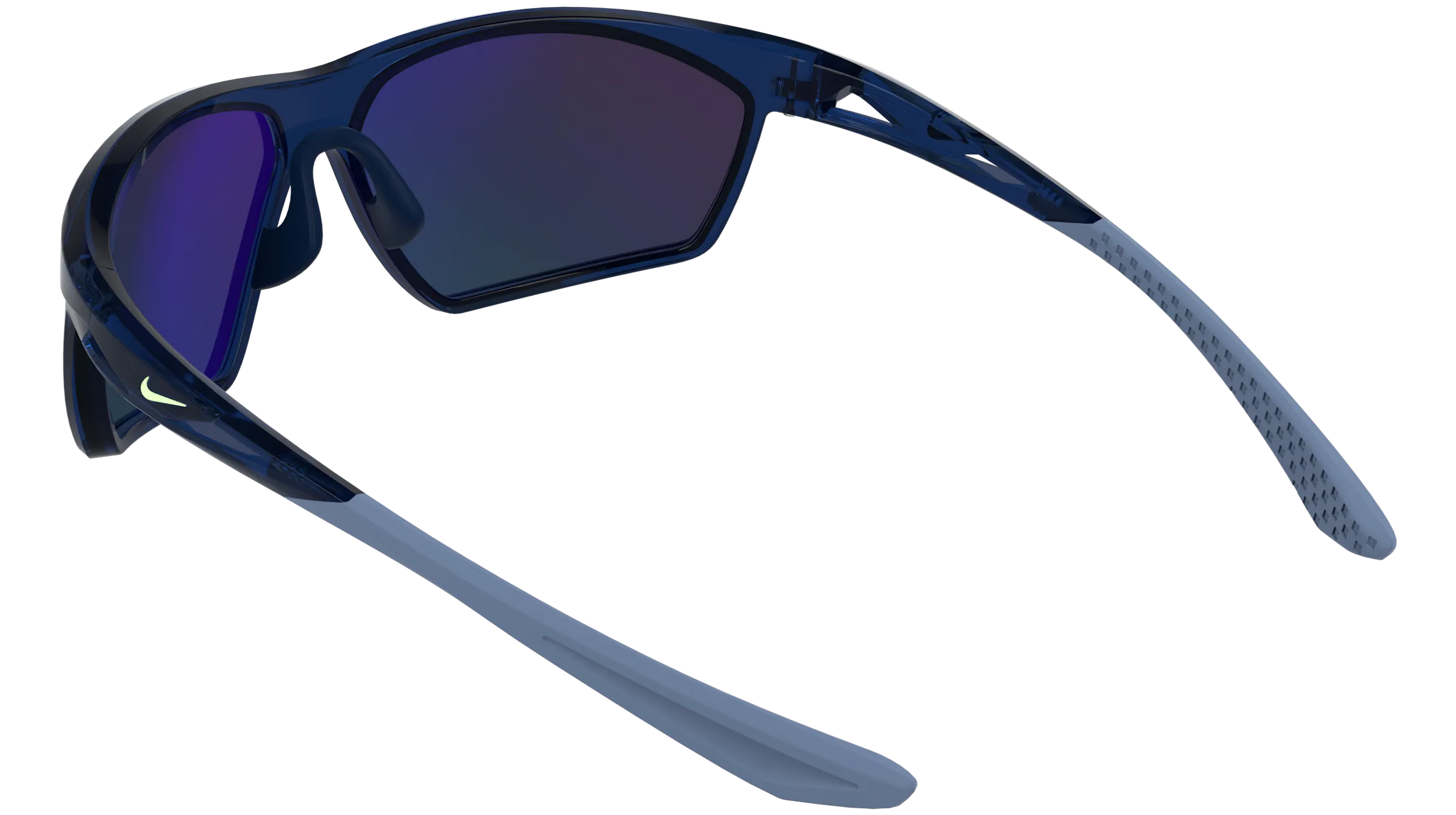 Nike NIKE WINDTRACK HEAT IQ7245X 410 Occhiali da sole Bio-iniettato Blu Squadrata Normale - immagine 4