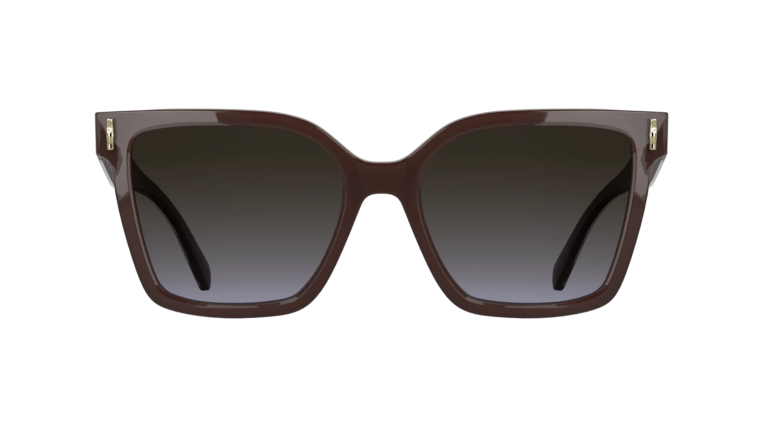 LONGCHAMP LO802S 609 Occhiali da sole Acetato Rosso Marrone Squadrata Normale - immagine 2