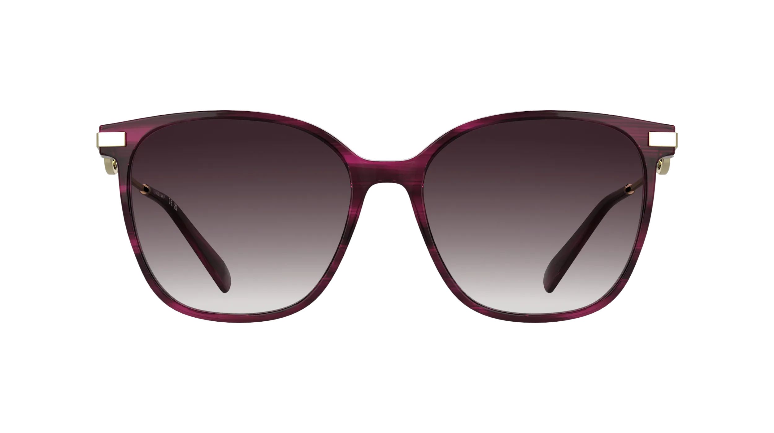LONGCHAMP LO805S 503 Occhiali da sole Acetato Viola Viola Squadrata Normale - immagine 2