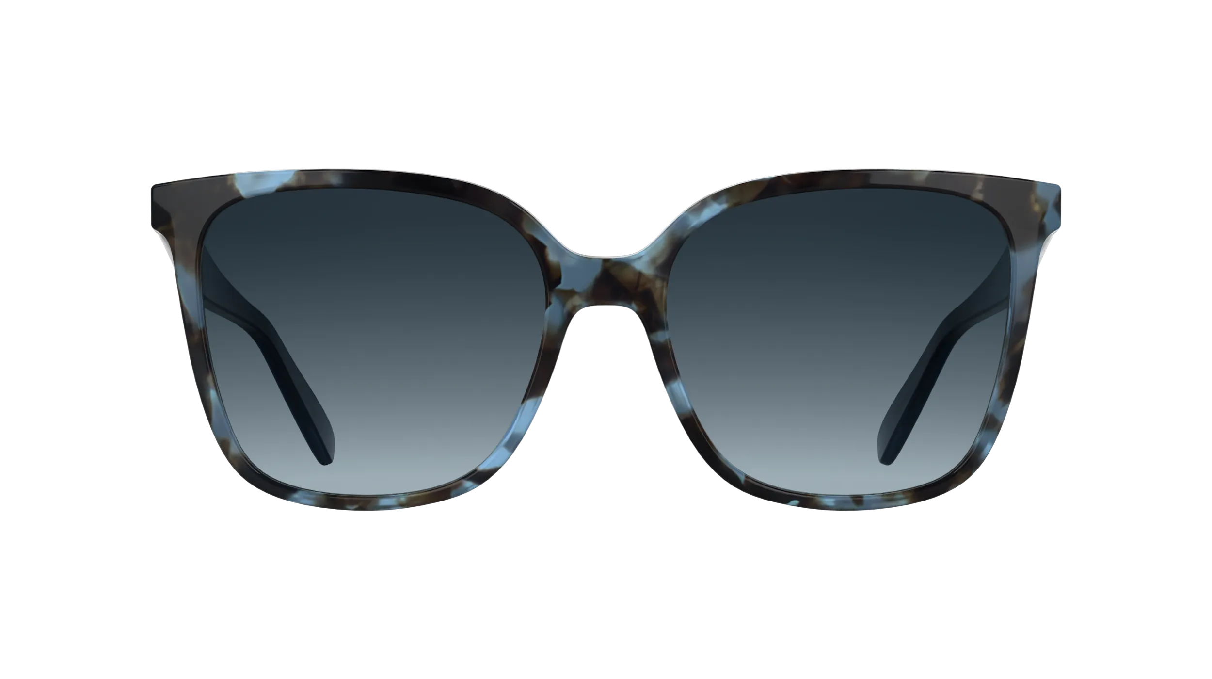 LONGCHAMP LO807S 438 Occhiali da sole Acetato Azzurro Blu Squadrata Normale - immagine 2
