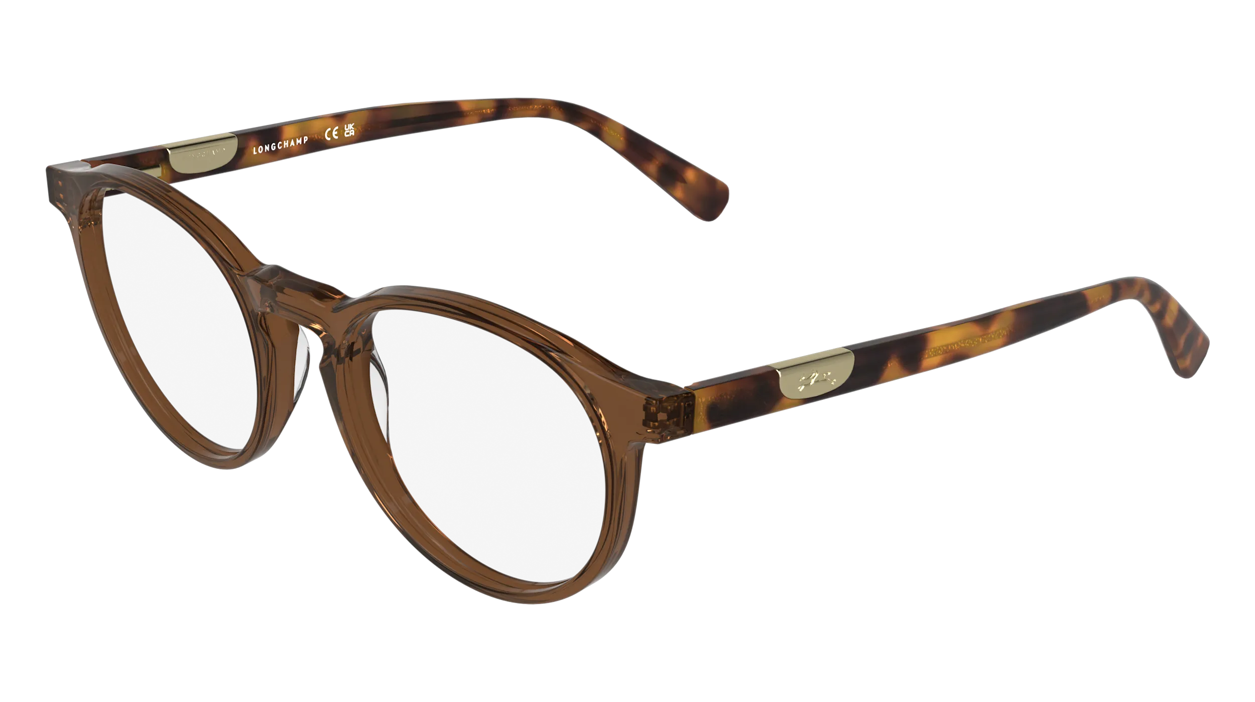 LONGCHAMP LO2798 200 Montature da vista Acetato Marrone Geometrica Normale - immagine 1