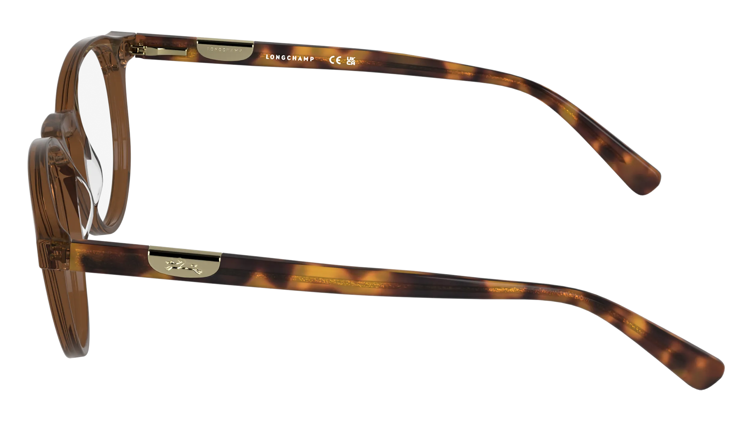 LONGCHAMP LO2798 200 Montature da vista Acetato Marrone Geometrica Normale - immagine 3