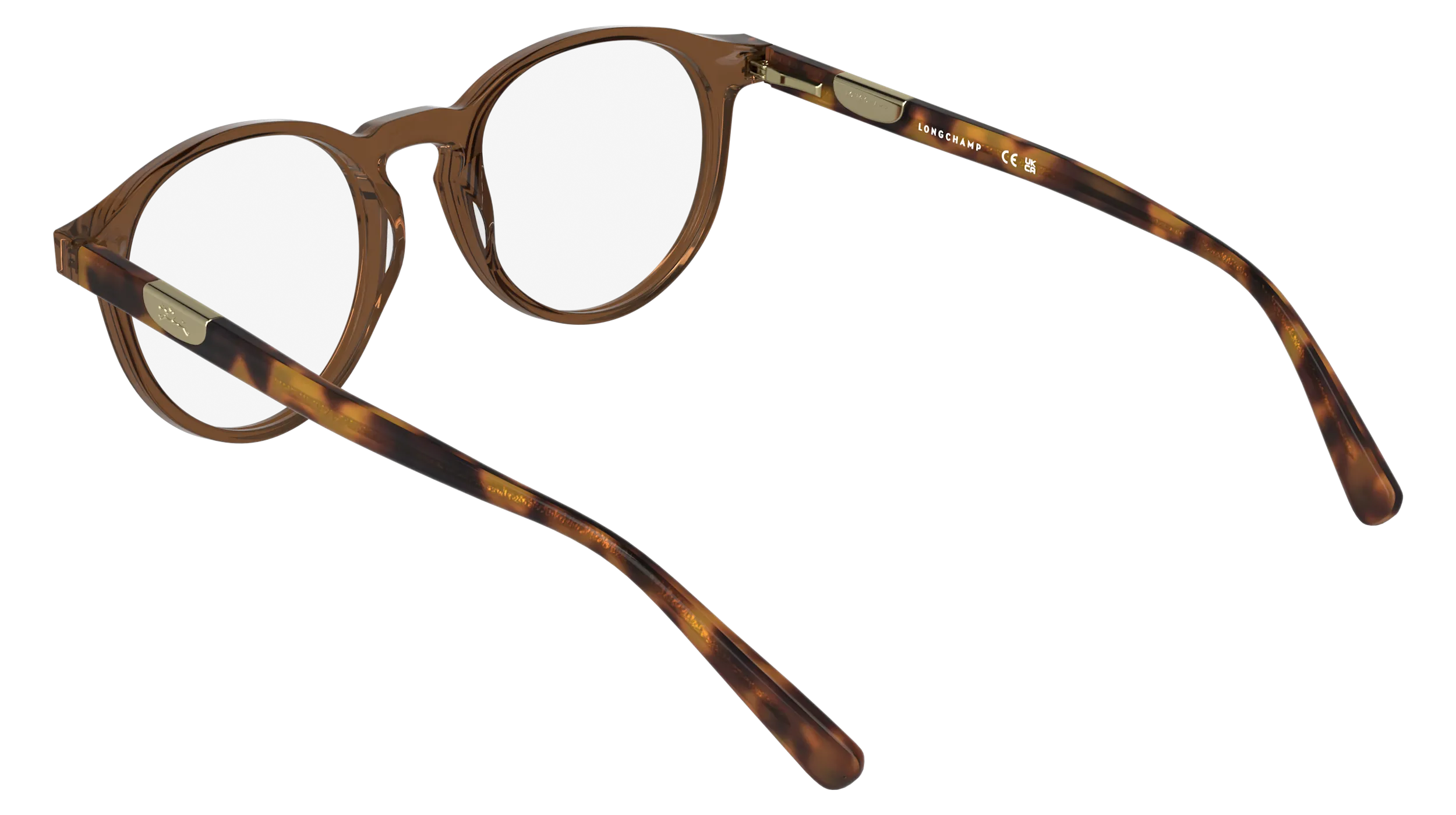LONGCHAMP LO2798 200 Montature da vista Acetato Marrone Geometrica Normale - immagine 4