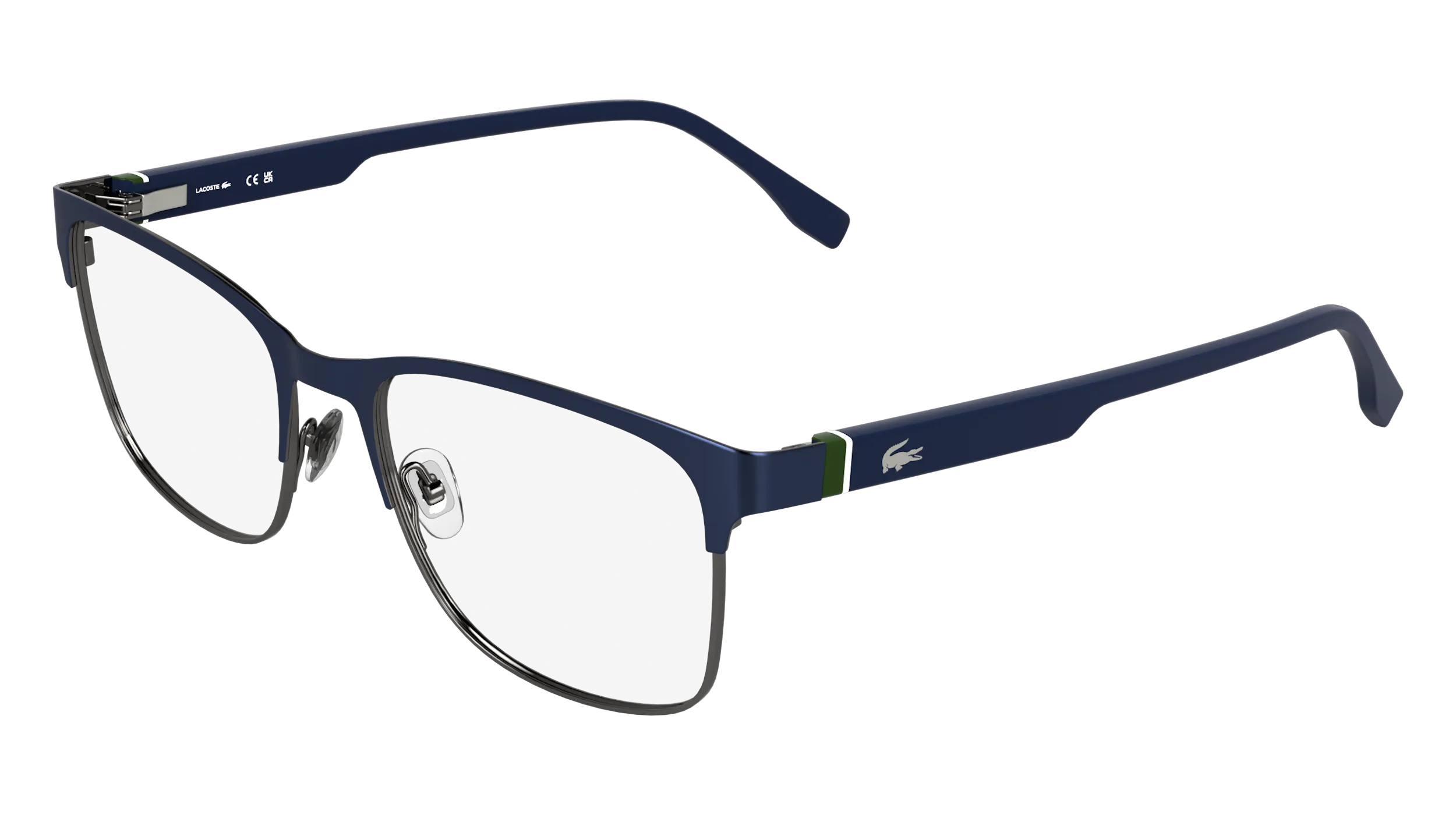 Lacoste L2319 410 Montature da vista Metallo Blu Squadrata Normale - immagine 1