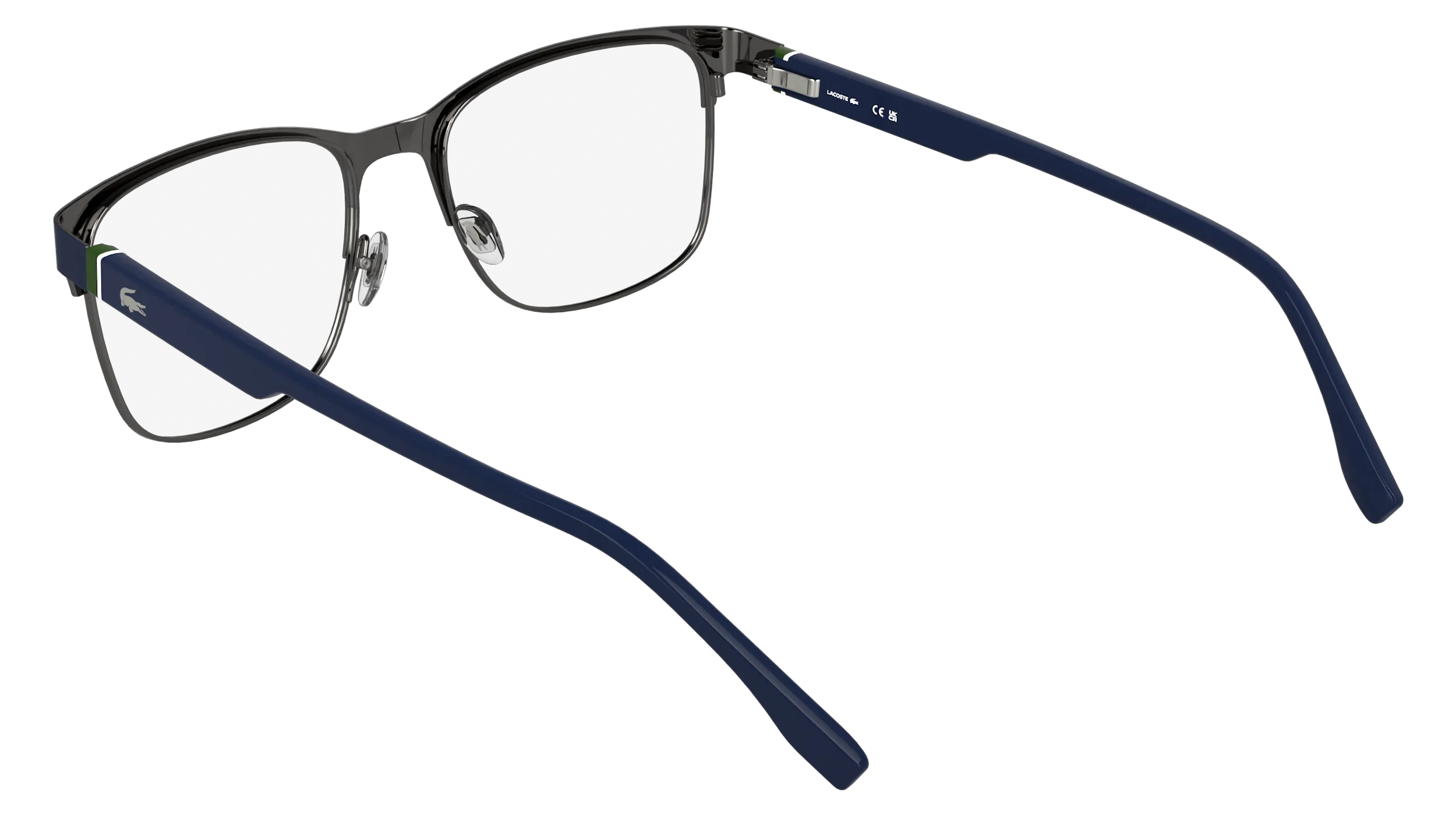 Lacoste L2319 410 Montature da vista Metallo Blu Squadrata Normale - immagine 4