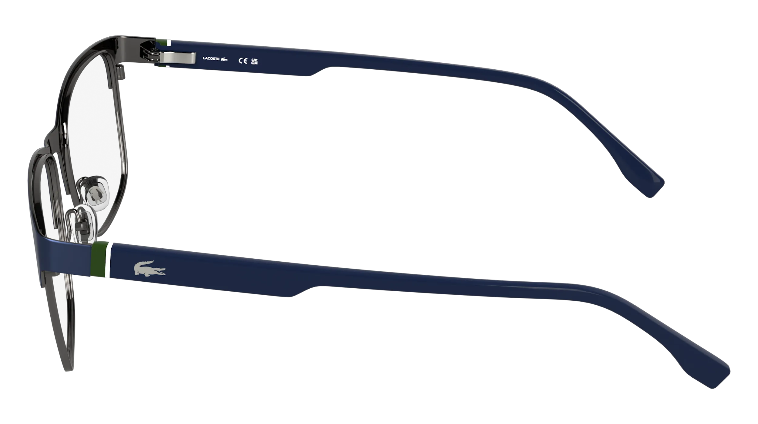 Lacoste L2319 410 Montature da vista Metallo Blu Squadrata Normale - immagine 3