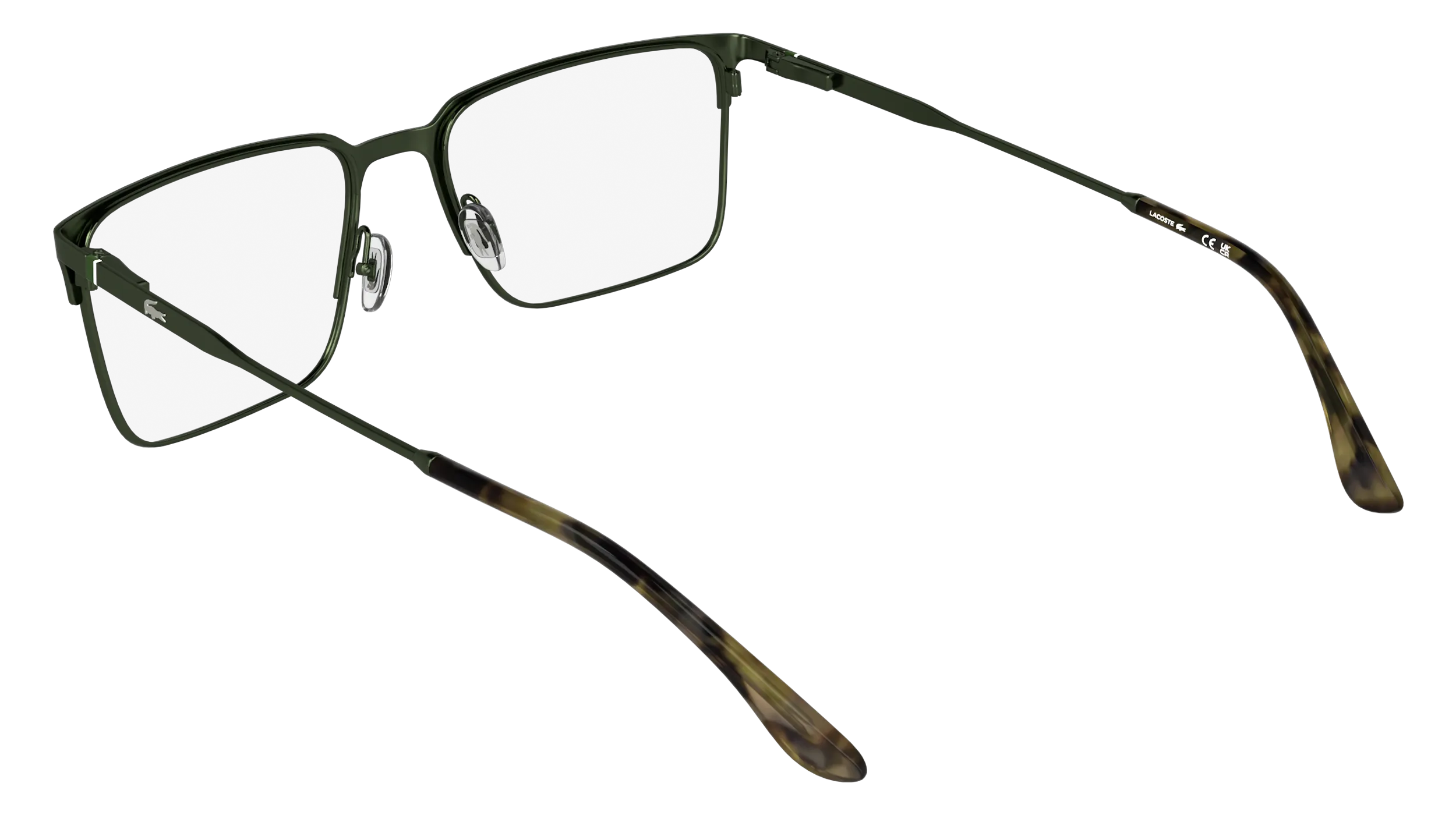 Lacoste L2321 301 Montature da vista Metallo Verde Squadrata Normale - immagine 4