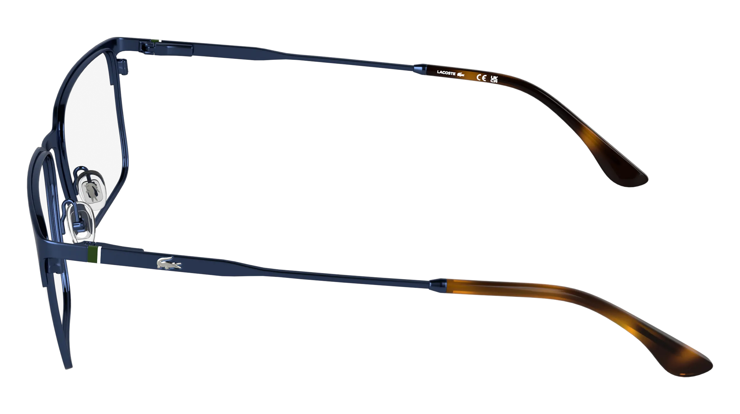 Lacoste L2321 424 Montature da vista Metallo Blu Squadrata Normale - immagine 3