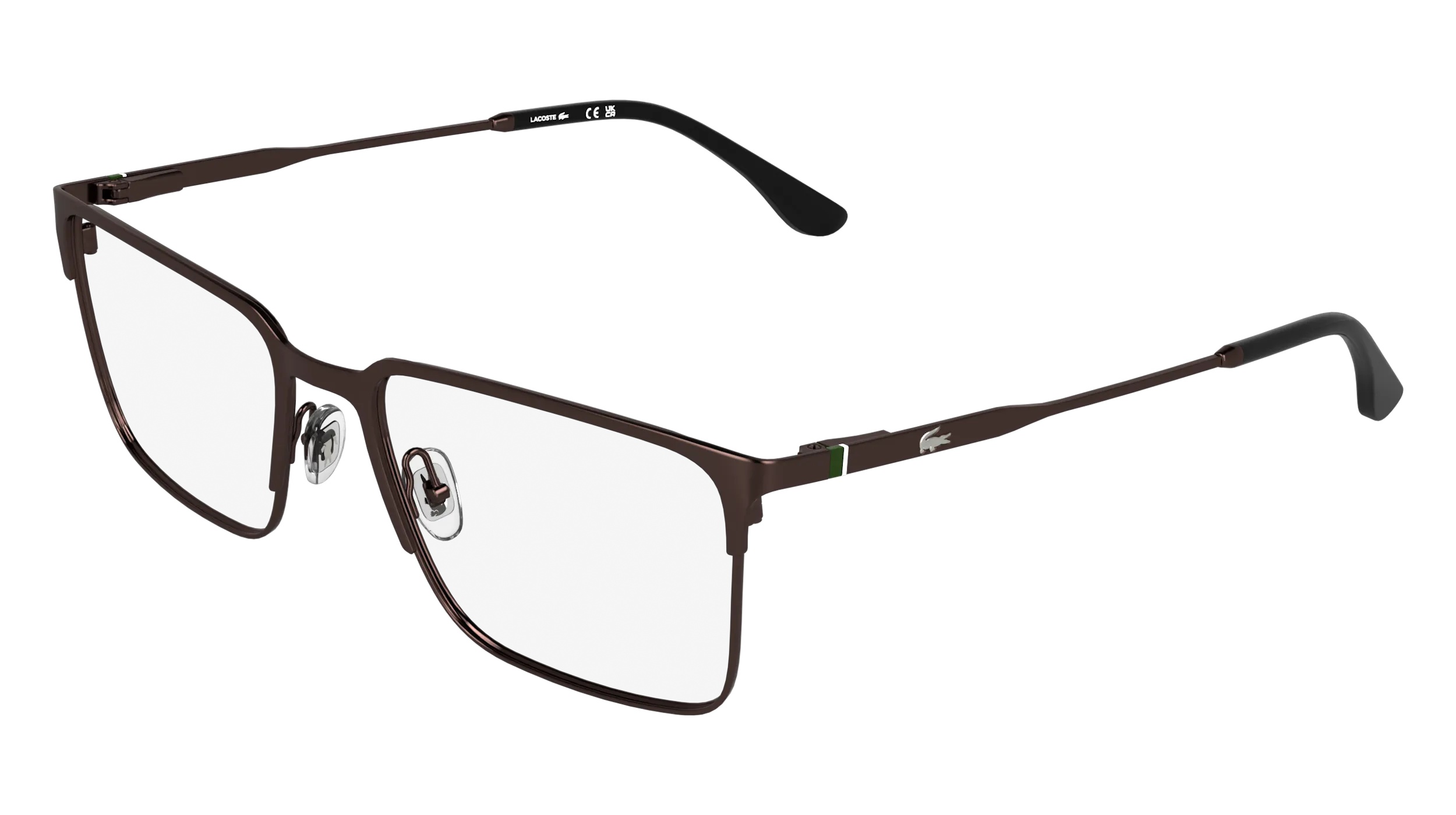 Lacoste L2321 601 Montature da vista Metallo Bordeaux Squadrata Normale - immagine 1