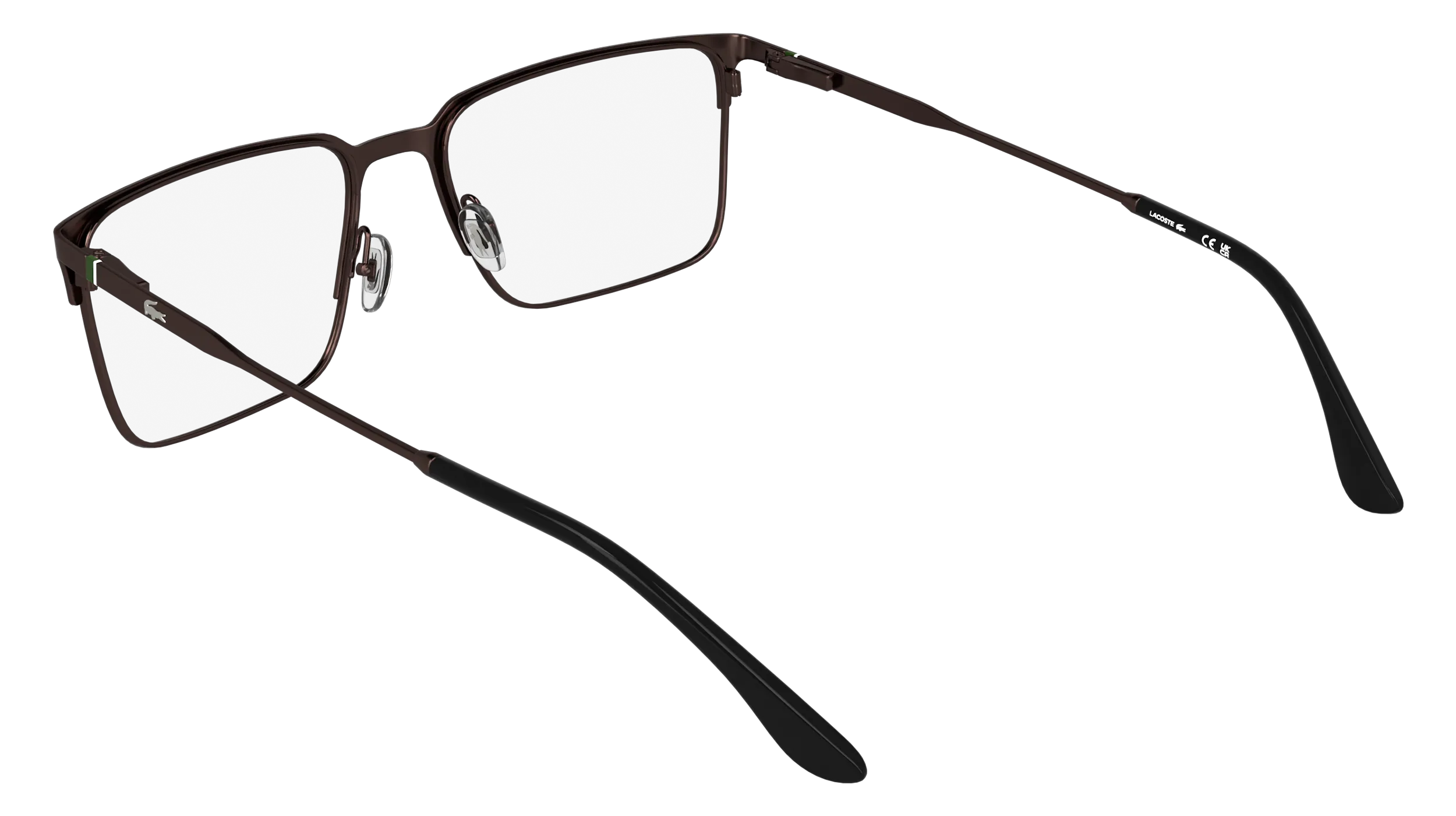 Lacoste L2321 601 Montature da vista Metallo Bordeaux Squadrata Normale - immagine 4