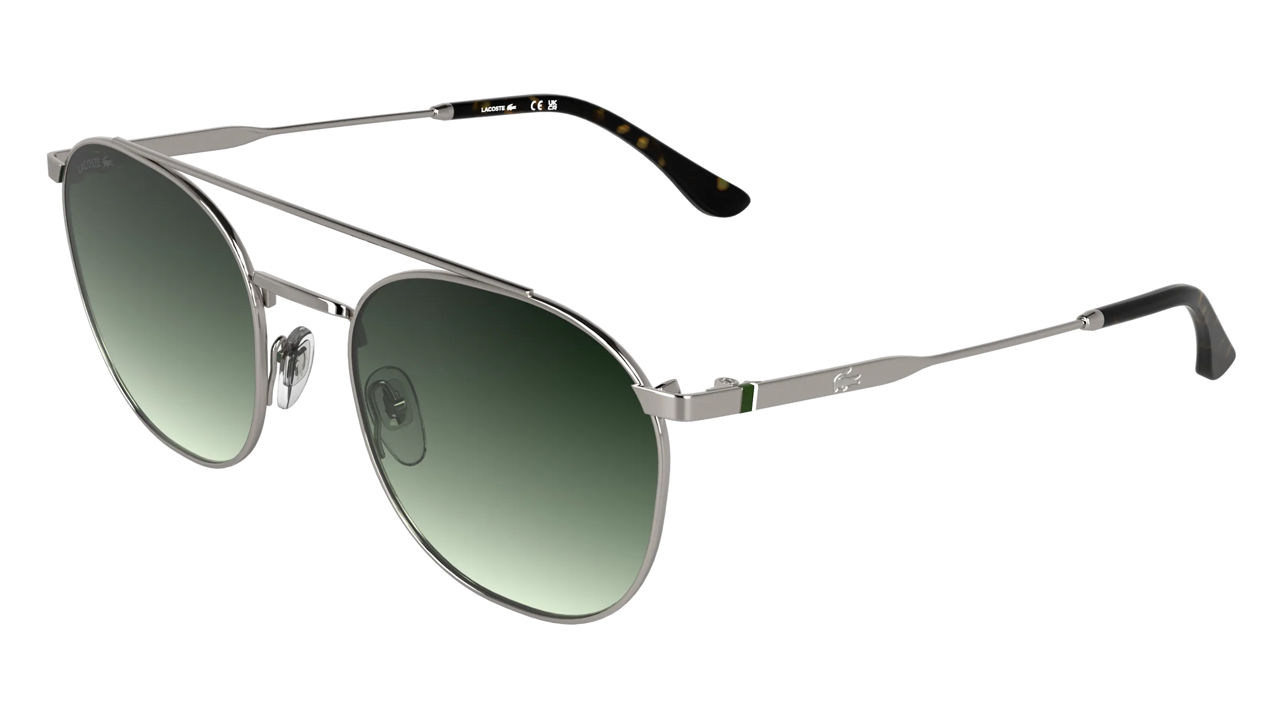 Lacoste L281S 033 Occhiali da sole Metallo Canna di fucile Squadrata Normale - immagine 1