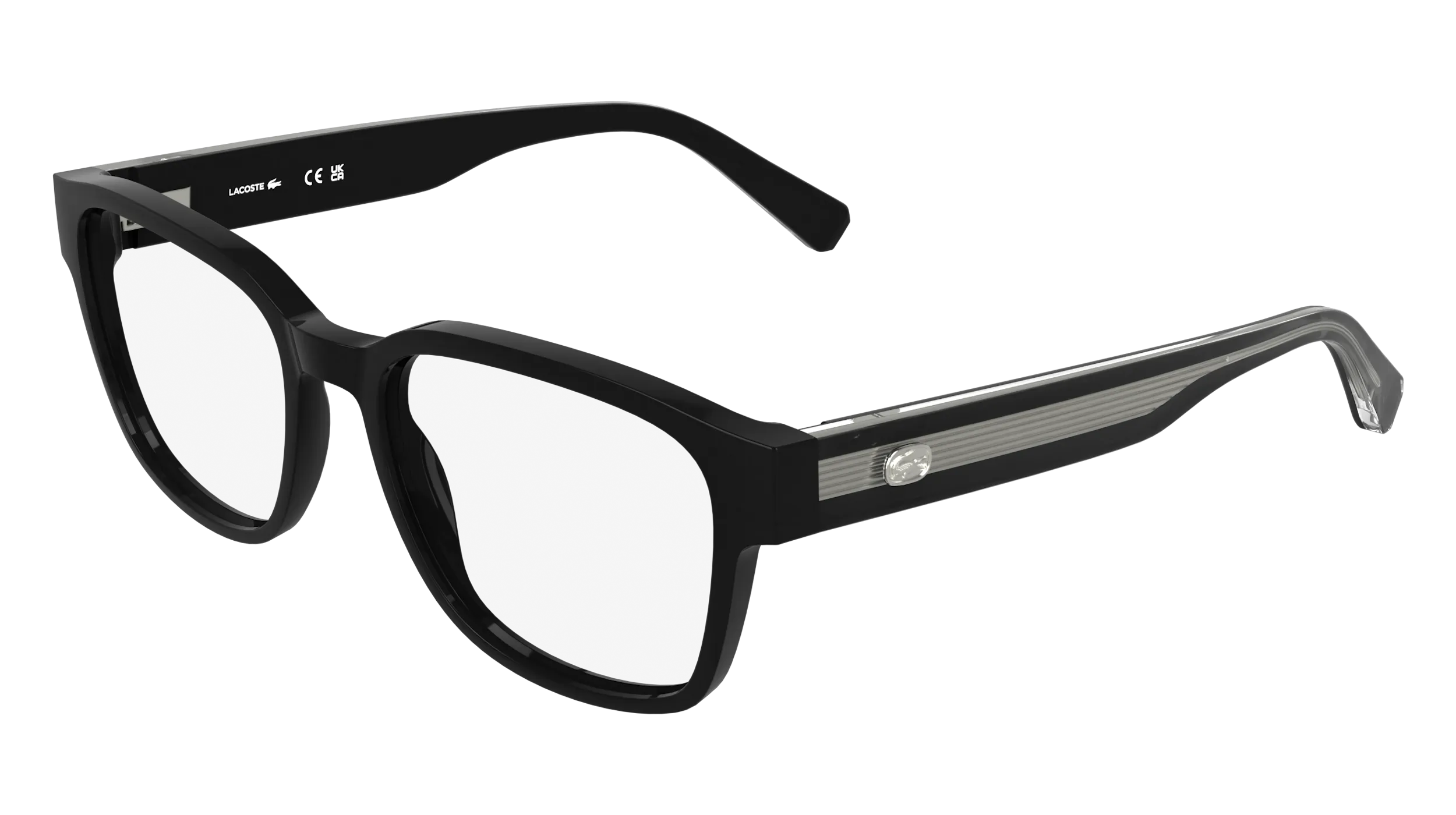 Lacoste L4012 001 Montature da vista Bio-iniettato Nero Squadrata Normale - immagine 1