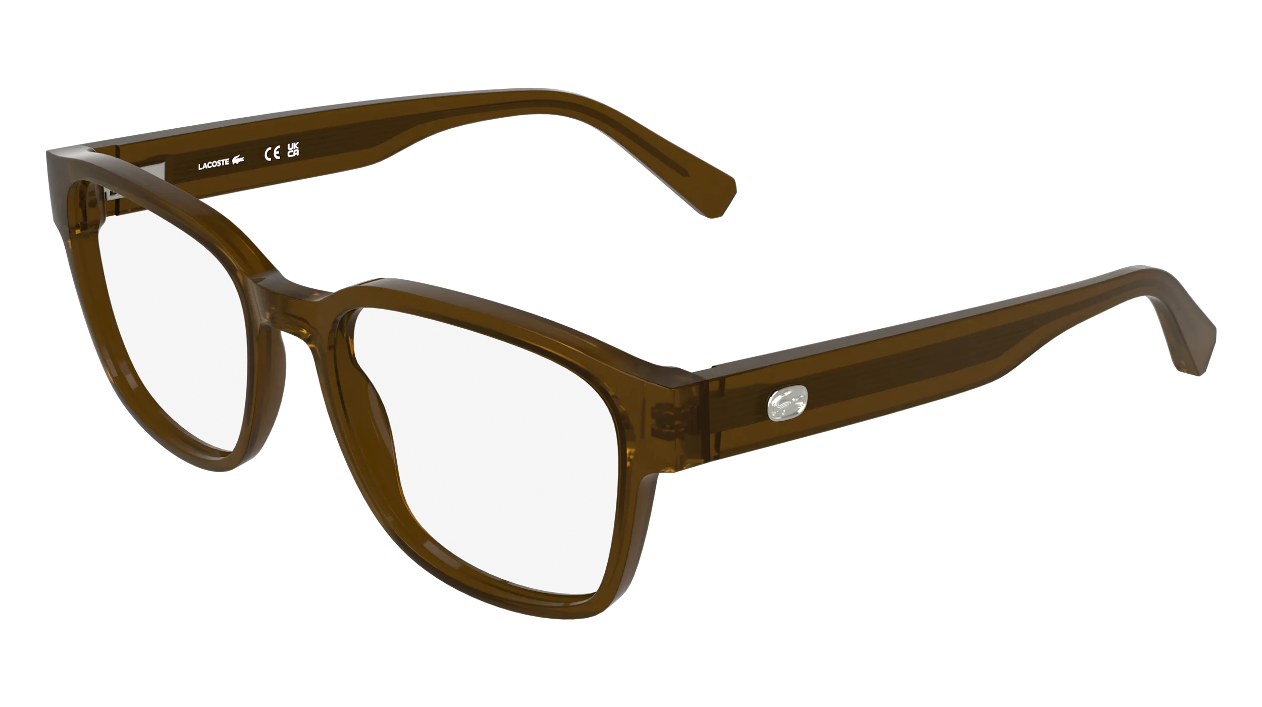 Lacoste L4012 200 Montature da vista Bio-iniettato Marrone Squadrata Normale - immagine 1