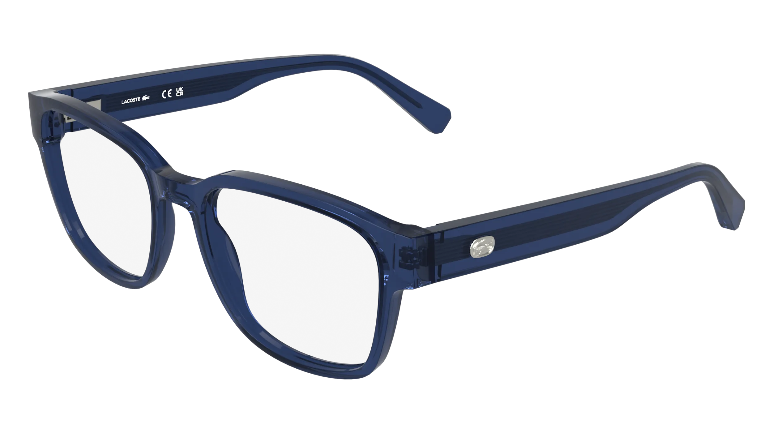 Lacoste L4012 410 Montature da vista Bio-iniettato Blu Squadrata Normale - immagine 1
