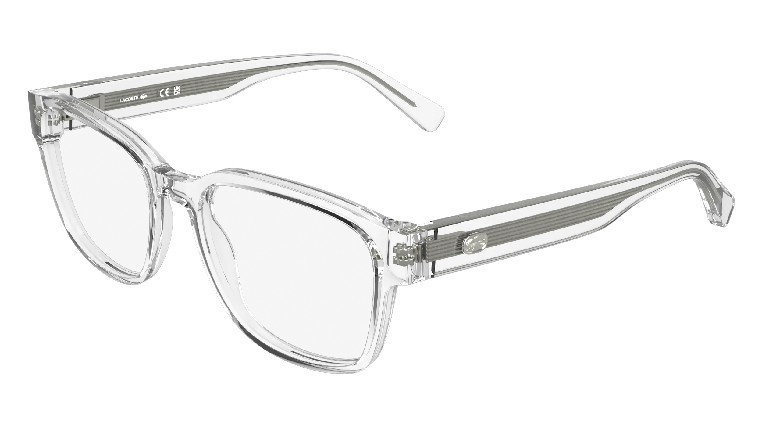 Lacoste L4012 970 Montature da vista Bio-iniettato Trasparente Squadrata Normale - immagine 1
