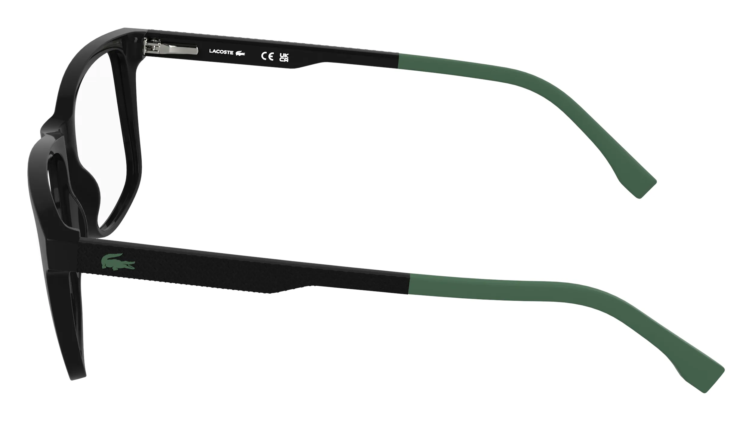 Lacoste L4013 001 Montature da vista Bio-iniettato Nero Squadrata Normale - immagine 3