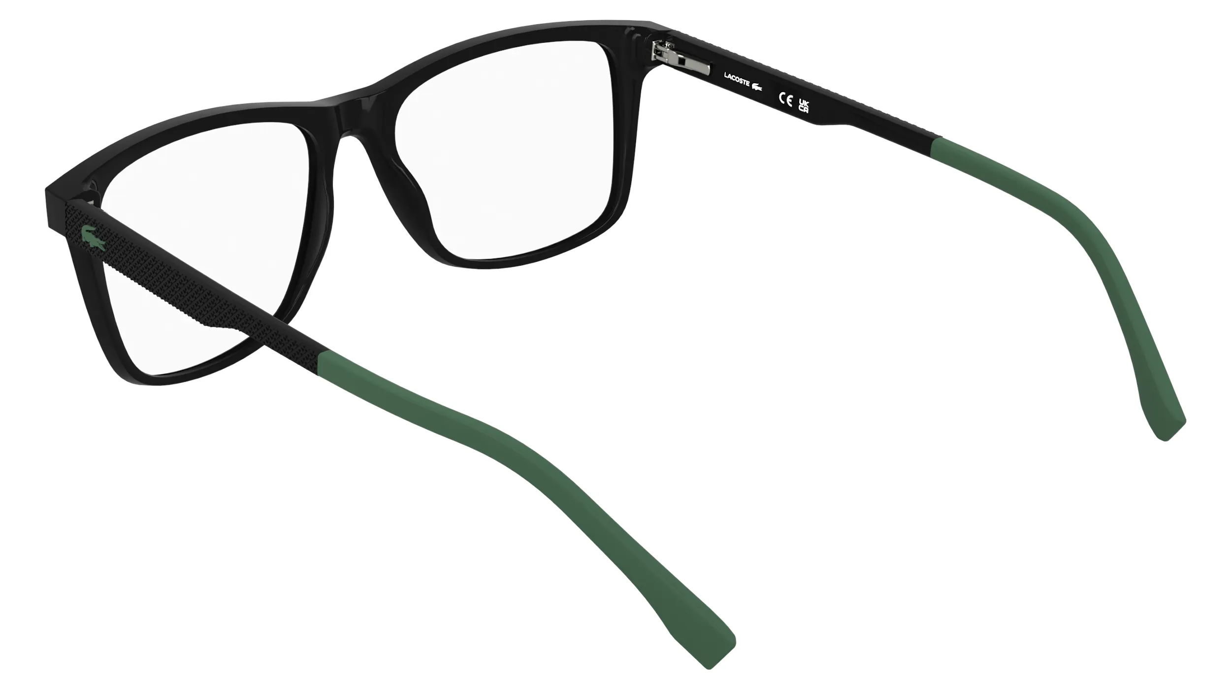 Lacoste L4013 001 Montature da vista Bio-iniettato Nero Squadrata Normale - immagine 4