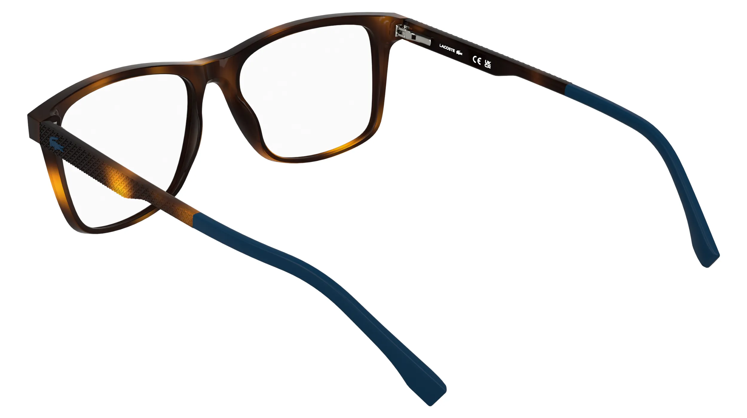 Lacoste L4013 214 Montature da vista Bio-iniettato Havana Squadrata Normale - immagine 4