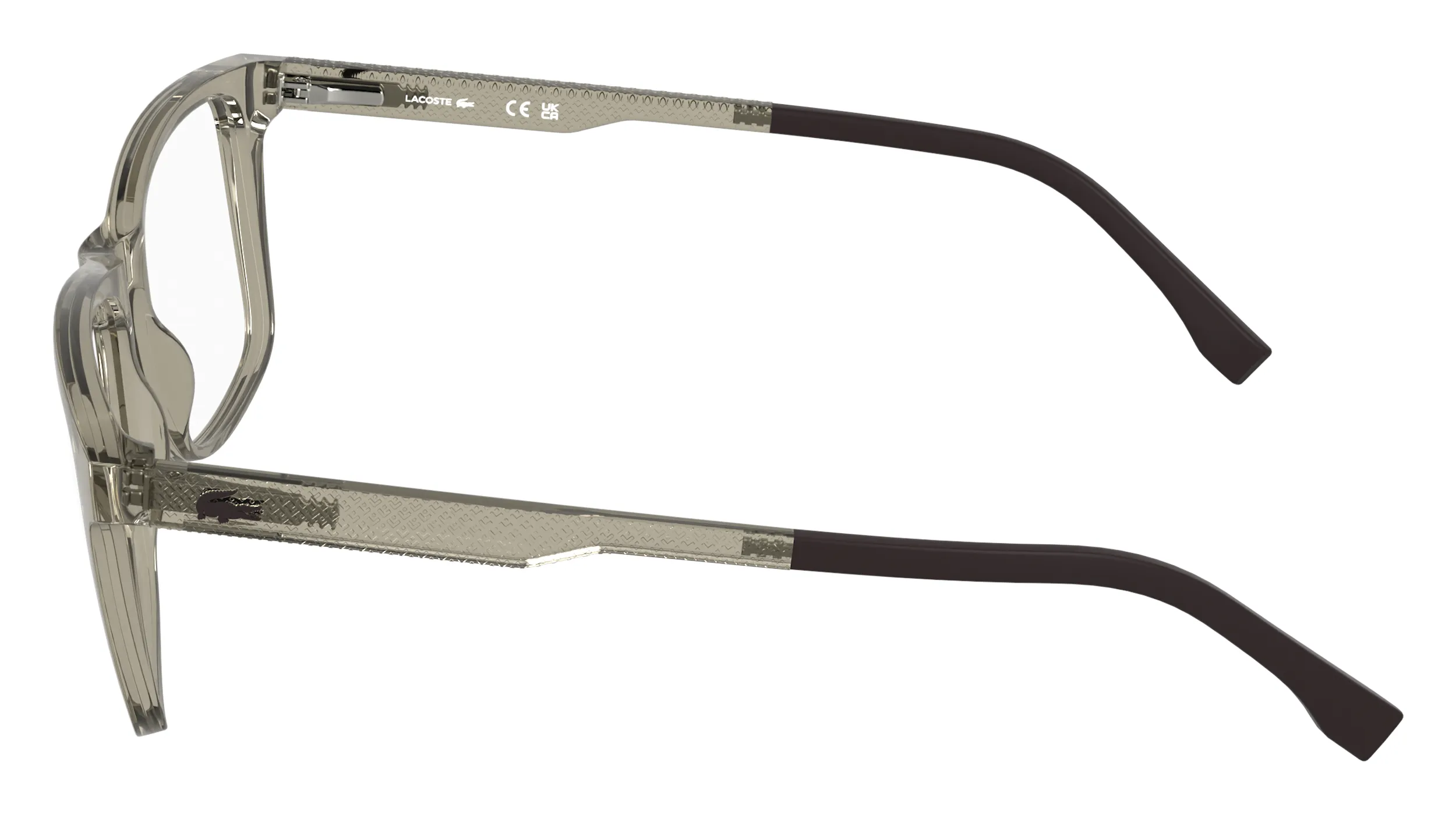 Lacoste L4013 264 Montature da vista Bio-iniettato Beige Squadrata Normale - immagine 3