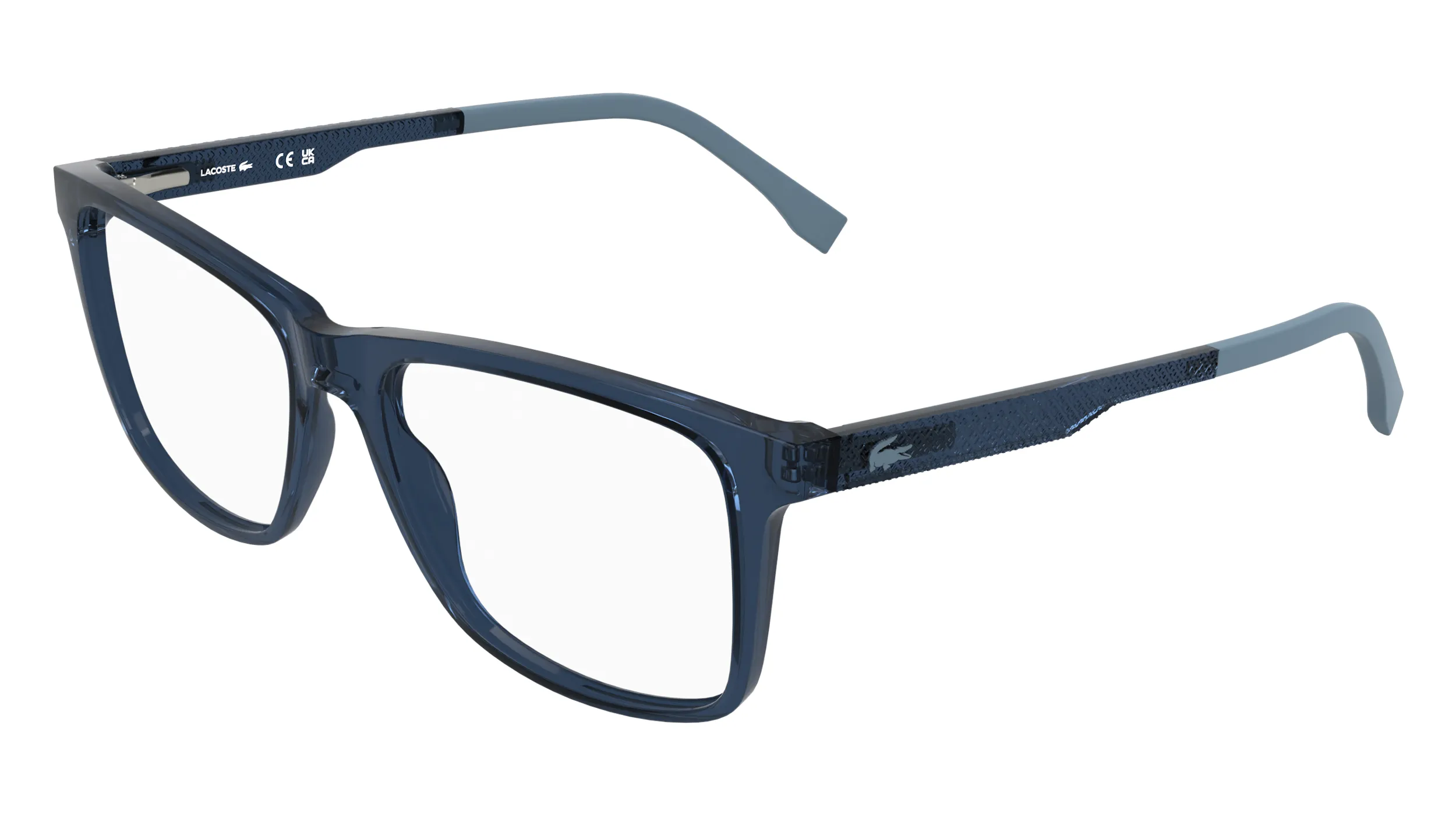 Lacoste L4013 410 Montature da vista Bio-iniettato Blu Squadrata Normale - immagine 1