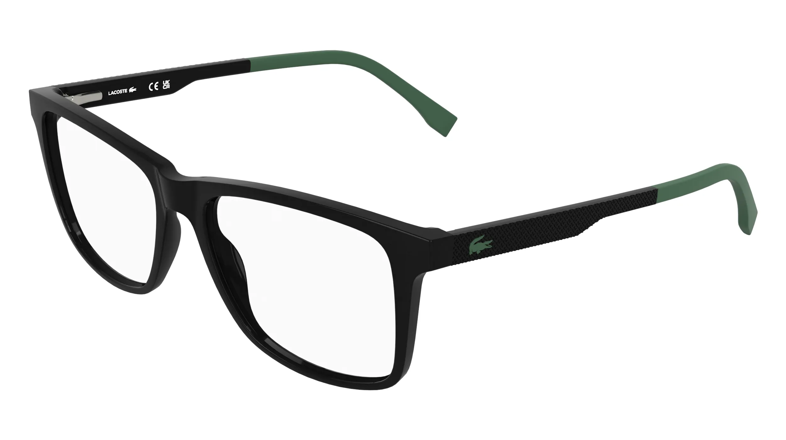 Lacoste L4013 001 Montature da vista Bio-iniettato Nero Squadrata Normale - immagine 1