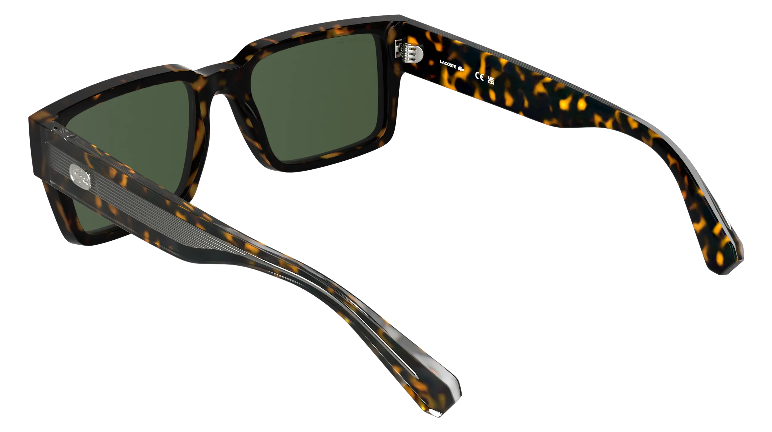 Lacoste L6089S 214 Occhiali da sole Bio-iniettato Havana Squadrata Normale - immagine 4