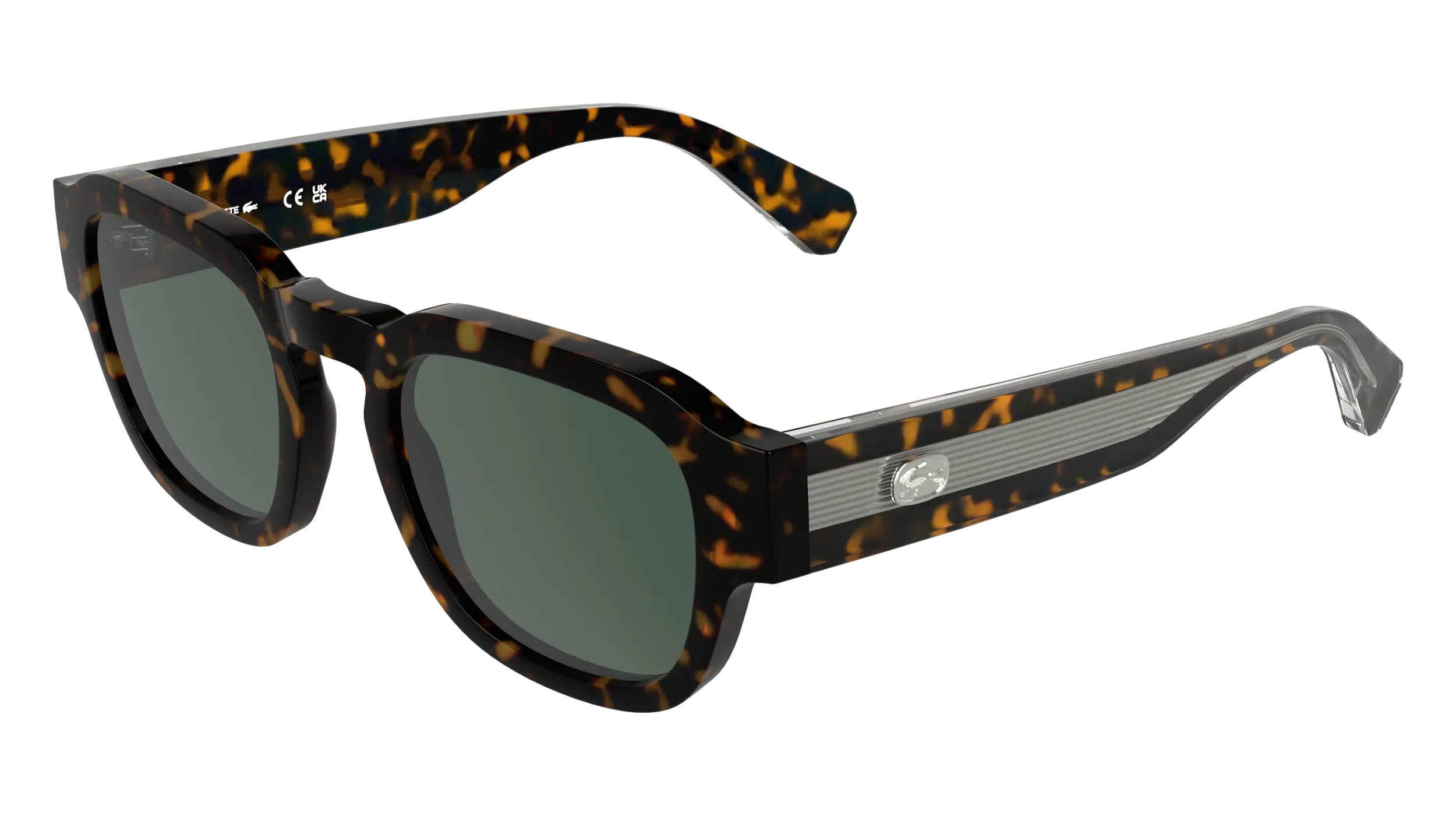 Lacoste L6090S 214 Occhiali da sole Bio-iniettato Havana Squadrata Normale - immagine 1