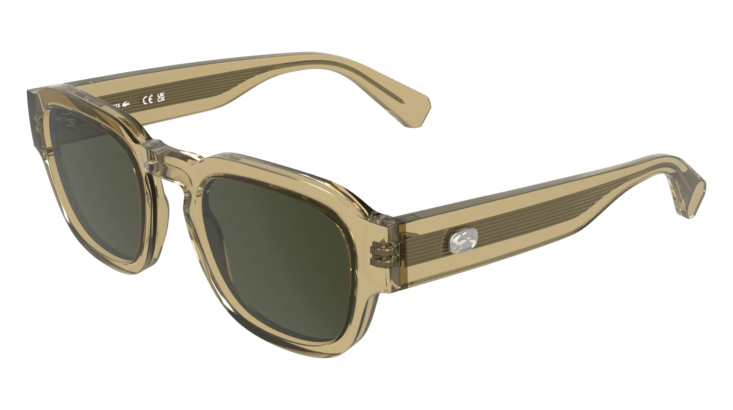 Lacoste L6090S 232 Occhiali da sole Bio-iniettato Marrone Marrone Squadrata Normale - immagine 1