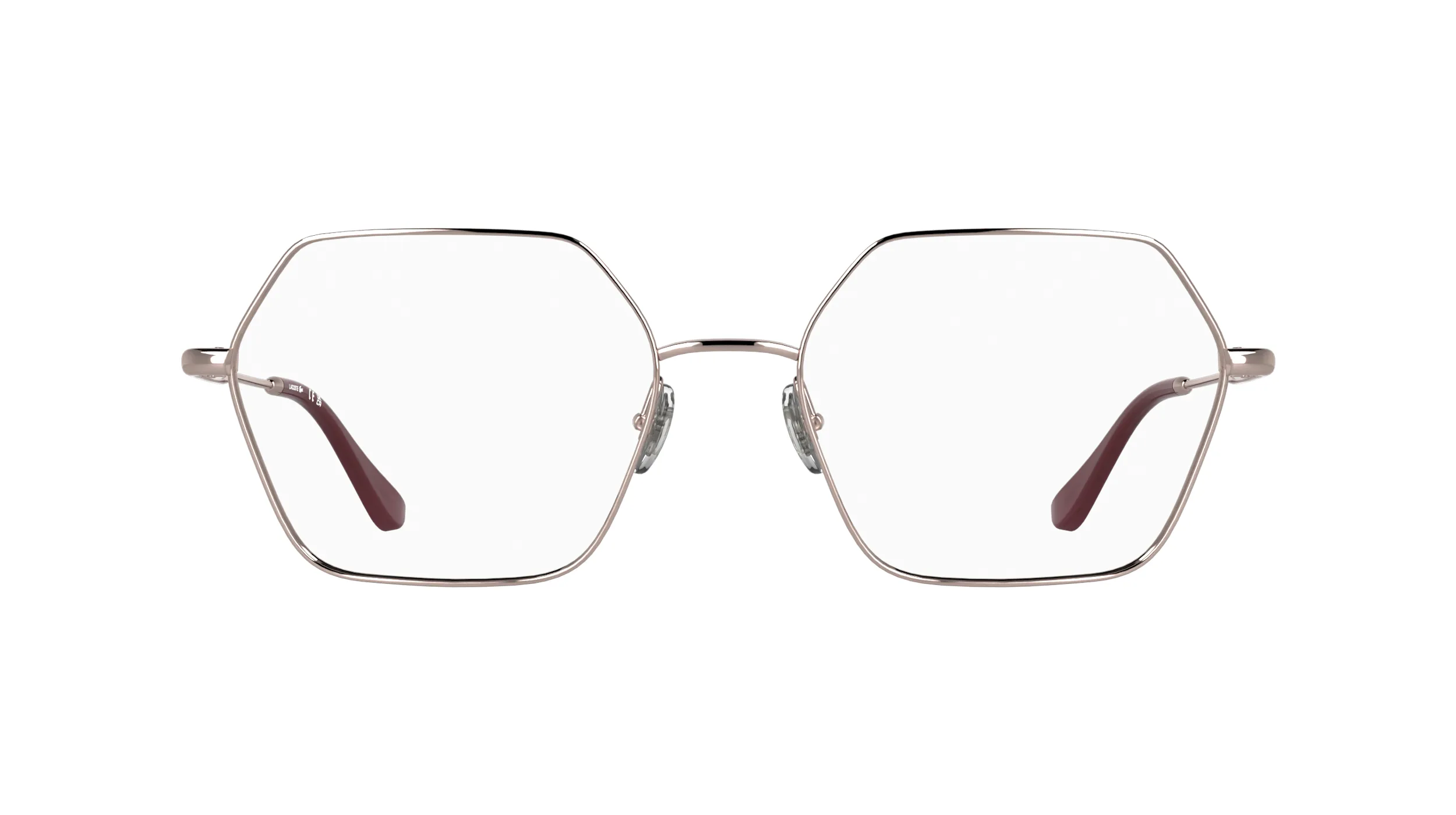 Lacoste L2322 662 Montature da vista Metallo Rosa Squadrata Normale - immagine 2