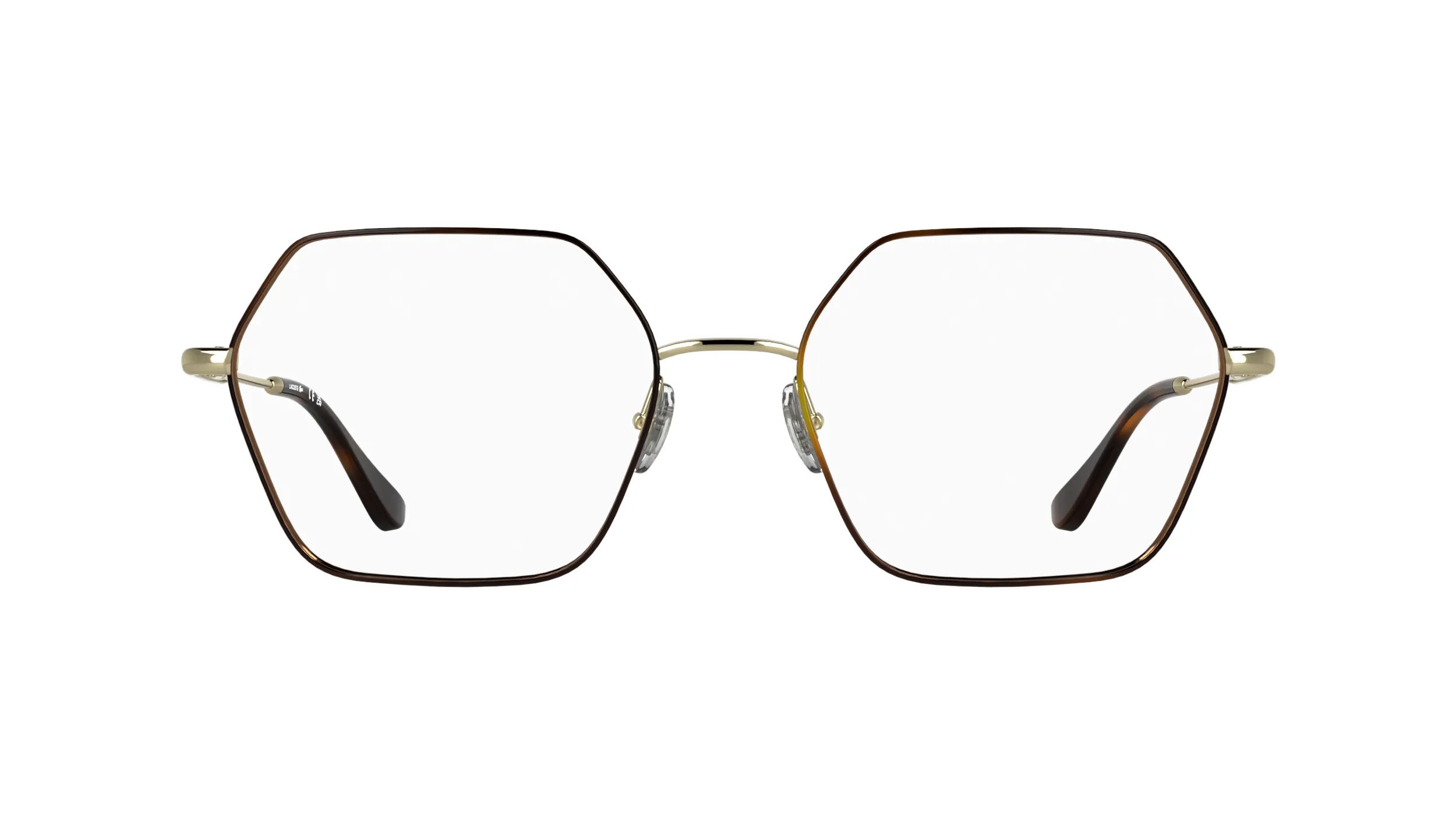 Lacoste L2322 756 Montature da vista Metallo Oro Squadrata Normale - immagine 2