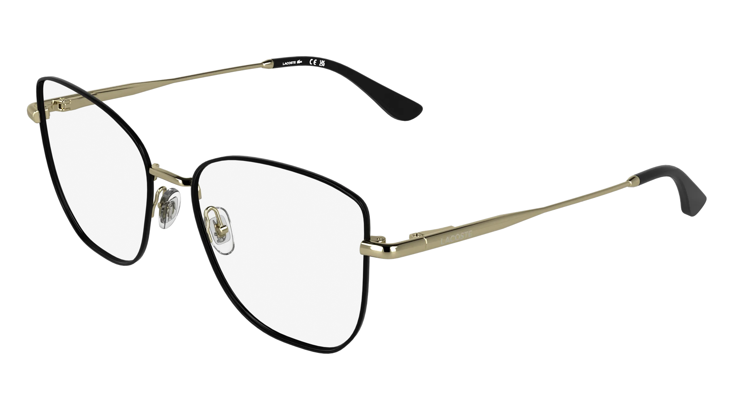 Lacoste L2323 757 Montature da vista Metallo Oro Squadrata Normale - immagine 1