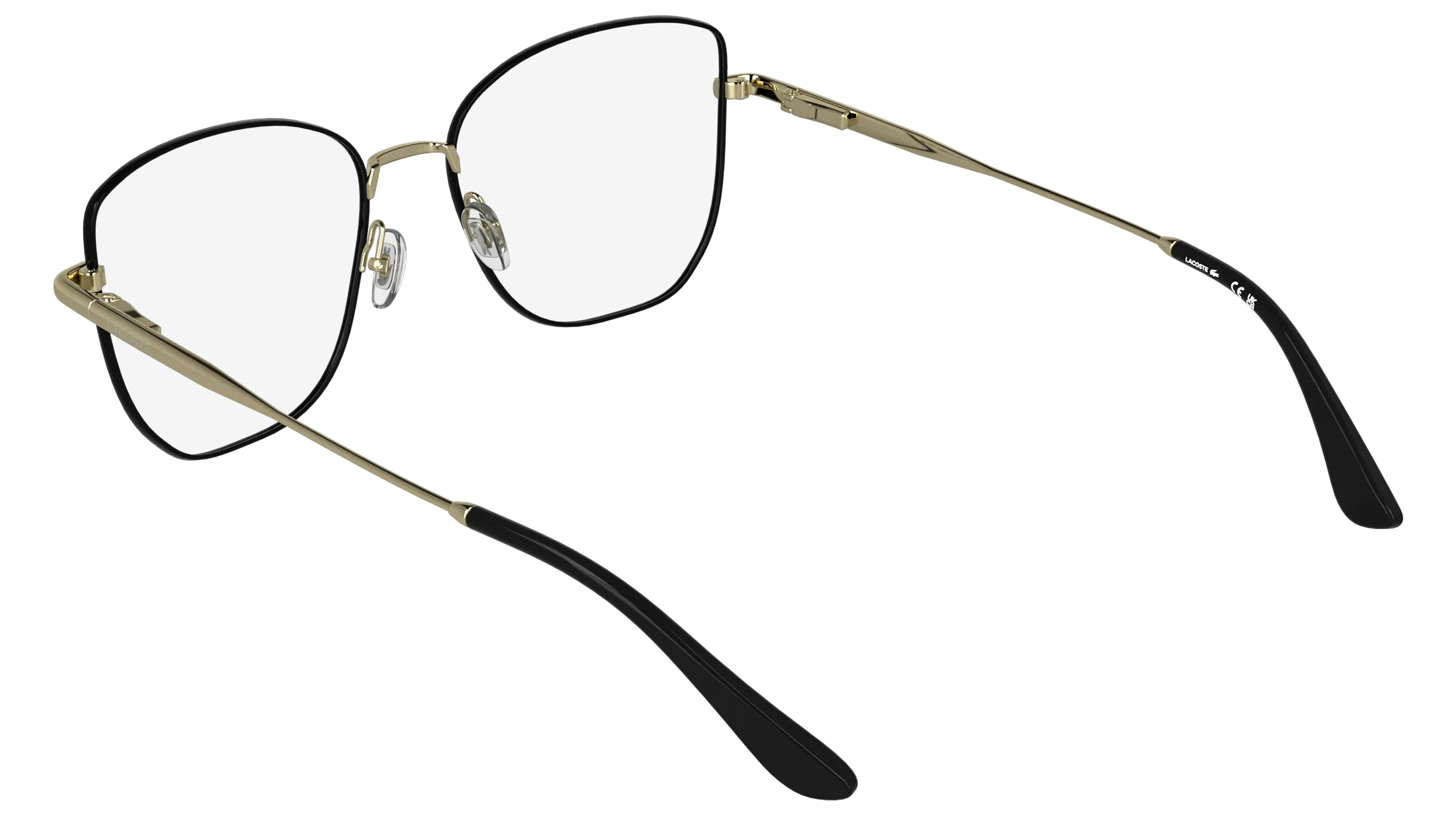 Lacoste L2323 757 Montature da vista Metallo Oro Squadrata Normale - immagine 4