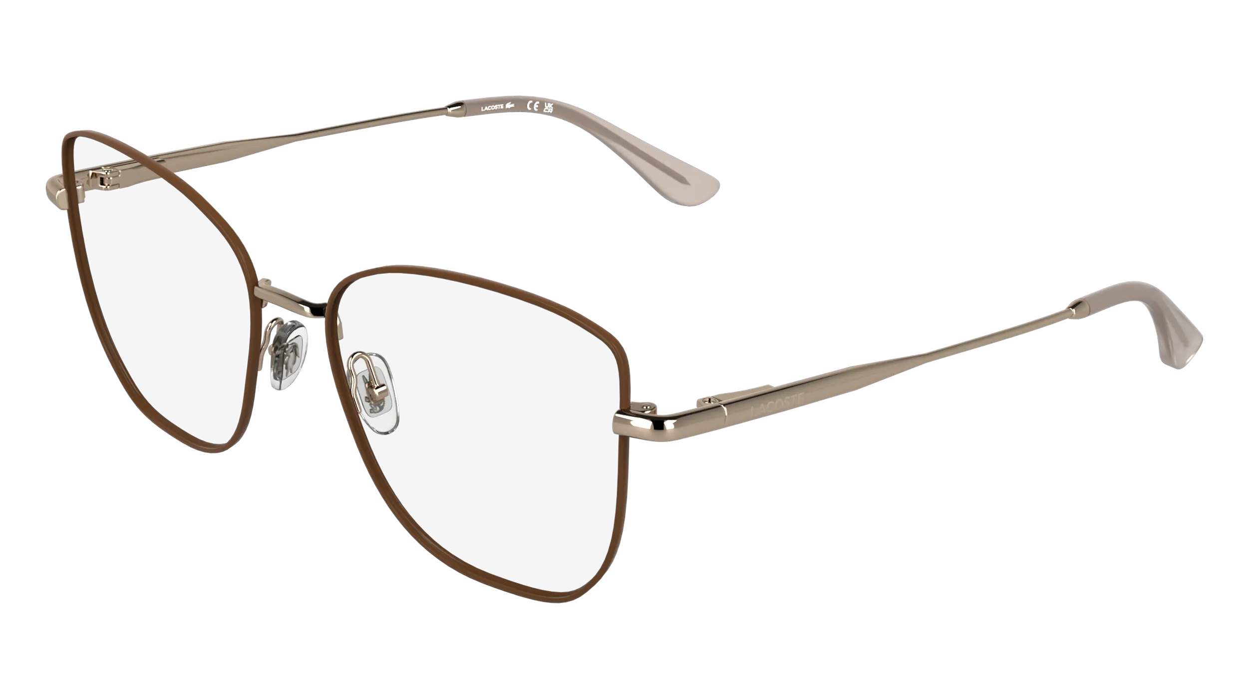 Lacoste L2323 770 Montature da vista Metallo Rosa Squadrata Normale - immagine 1