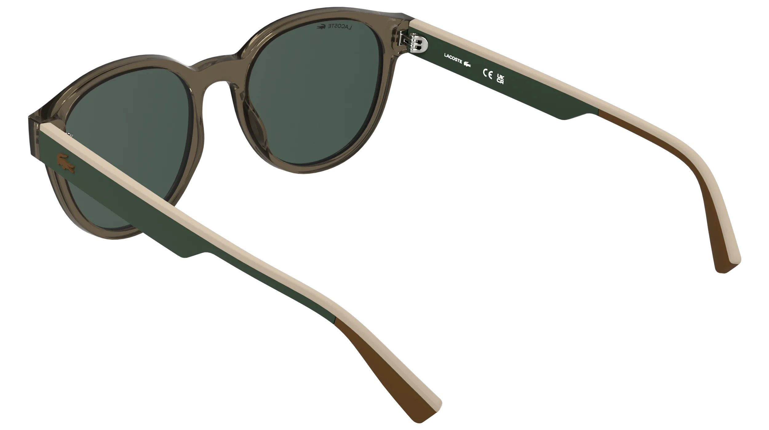 Lacoste L6088S 200 Occhiali da sole Bio-iniettato Marrone Squadrata Normale - immagine 4