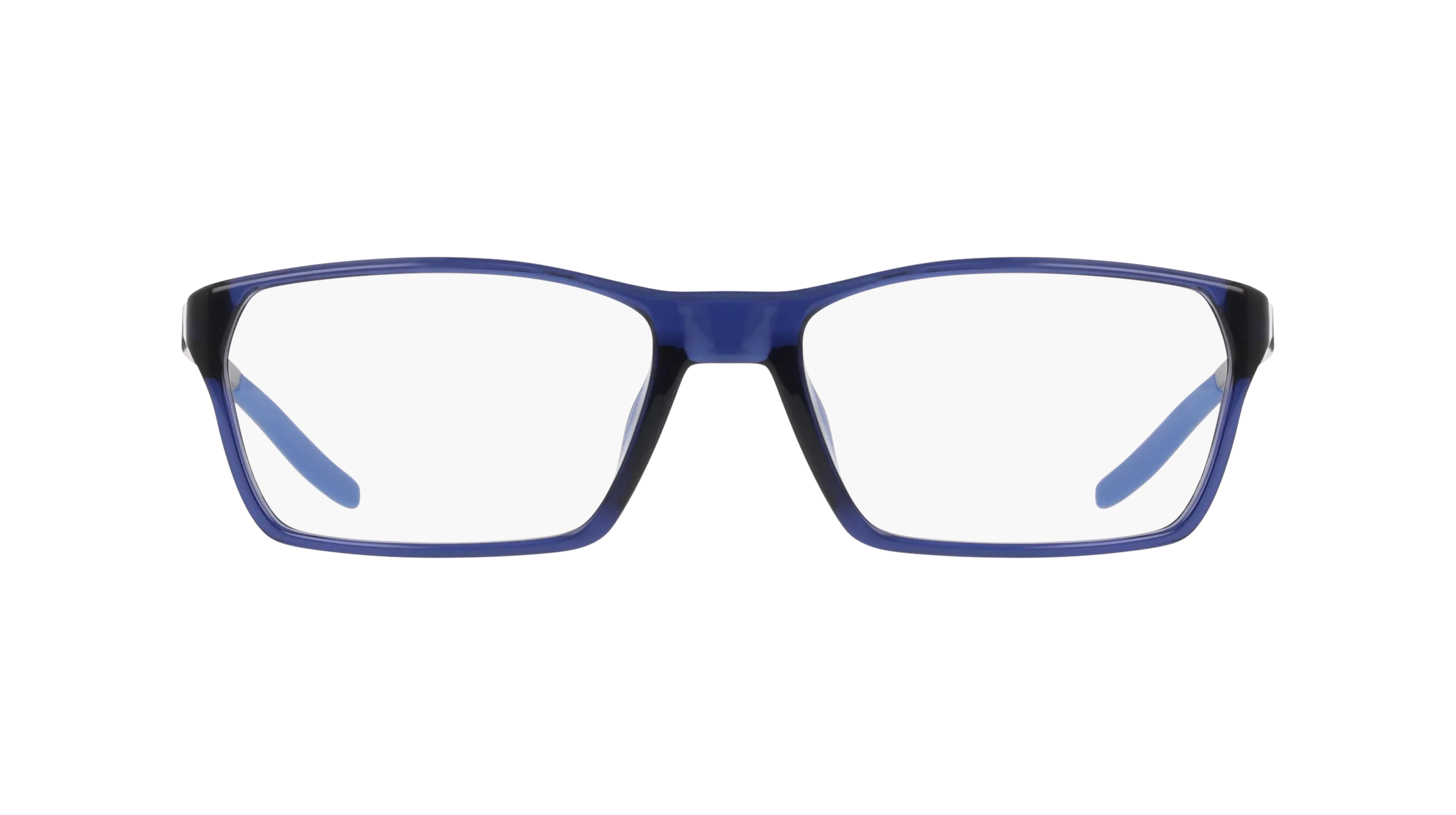 Nike NIKE 7410 410 Montature da vista Bio-iniettato Blu Squadrata Normale - immagine 2