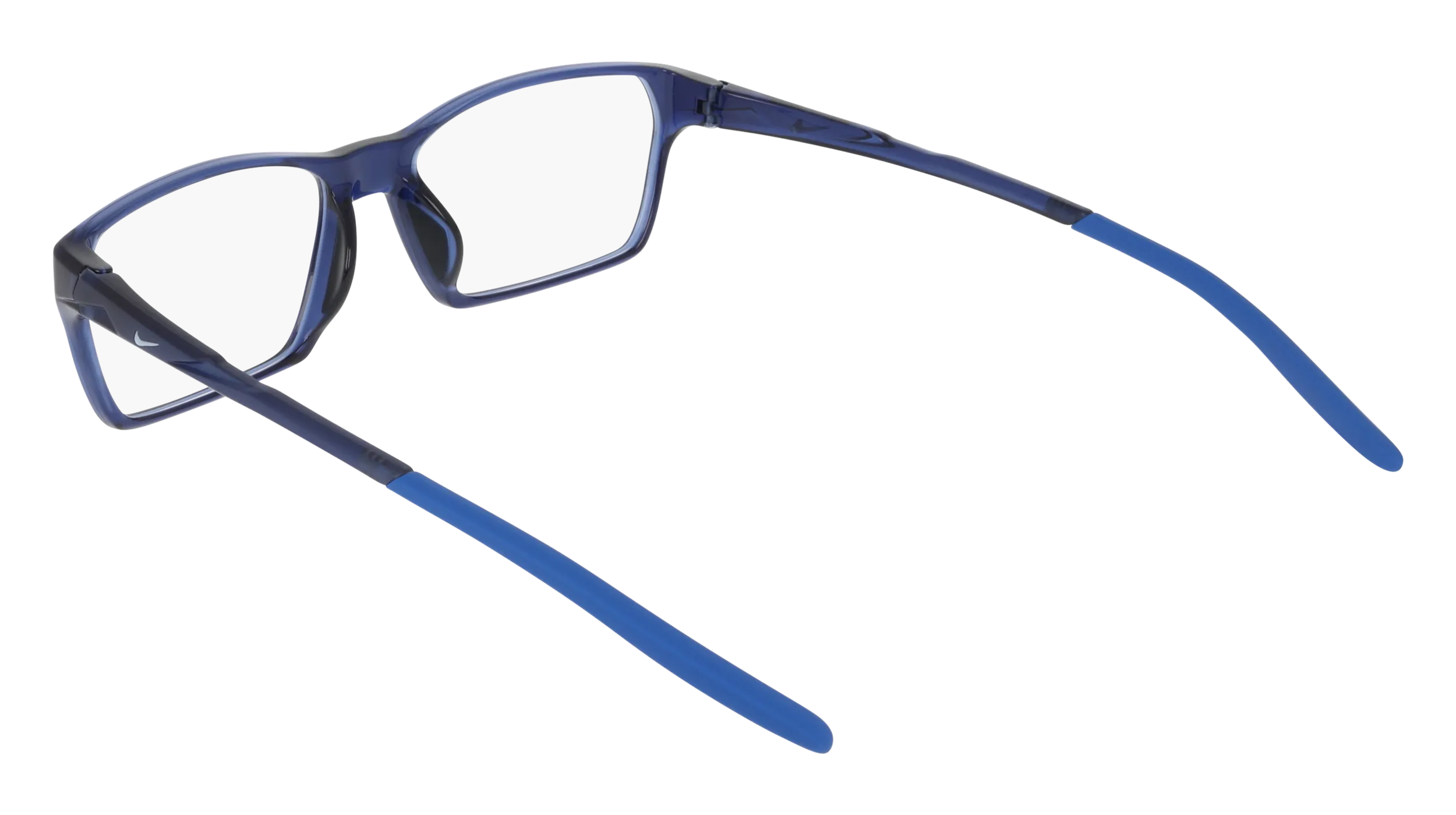 Nike NIKE 7410 410 Montature da vista Bio-iniettato Blu Squadrata Normale - immagine 4