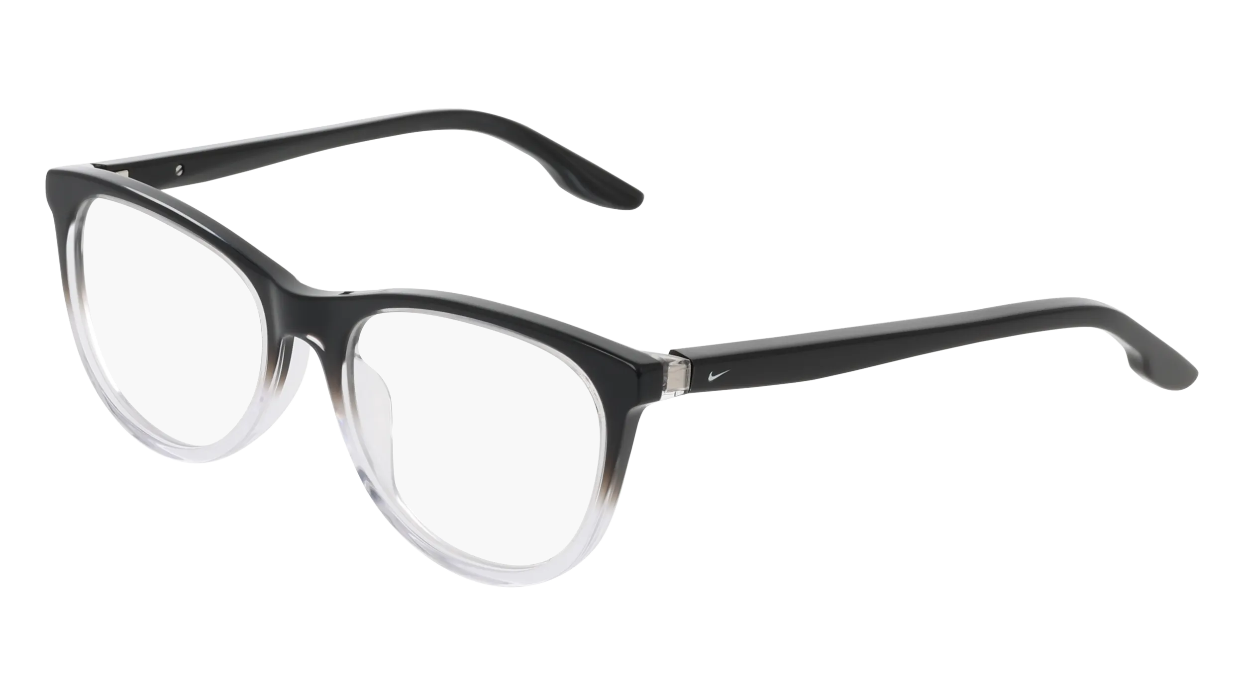 Nike Junior Nike NIKE 5070 010 Montature da vista bambino Acetato Nero Cat Eye Normale - immagine 1