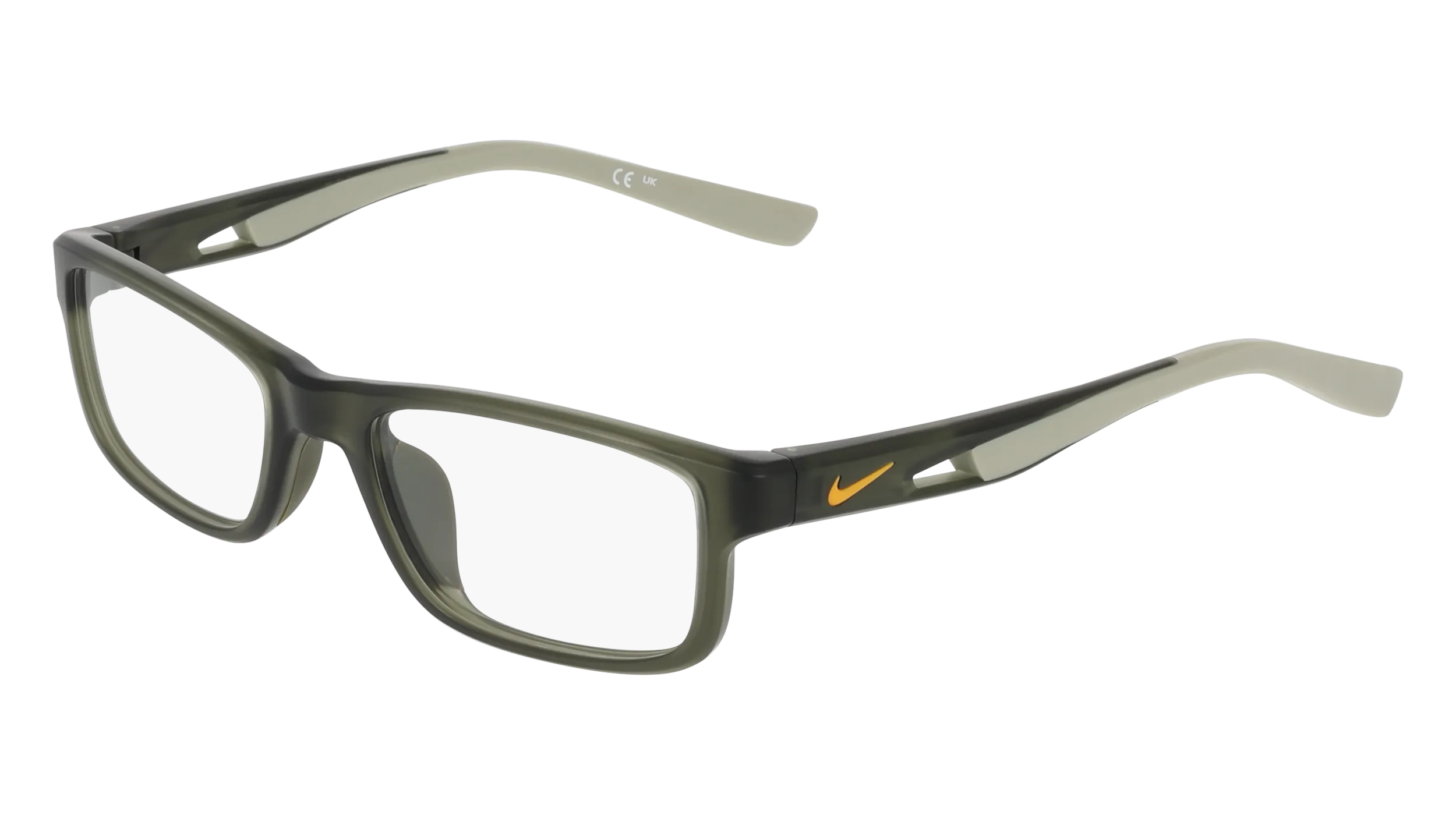 Nike Junior Nike NIKE 5102 315 Montature da vista bambino Bio-iniettato Verde Squadrata Normale - immagine 1