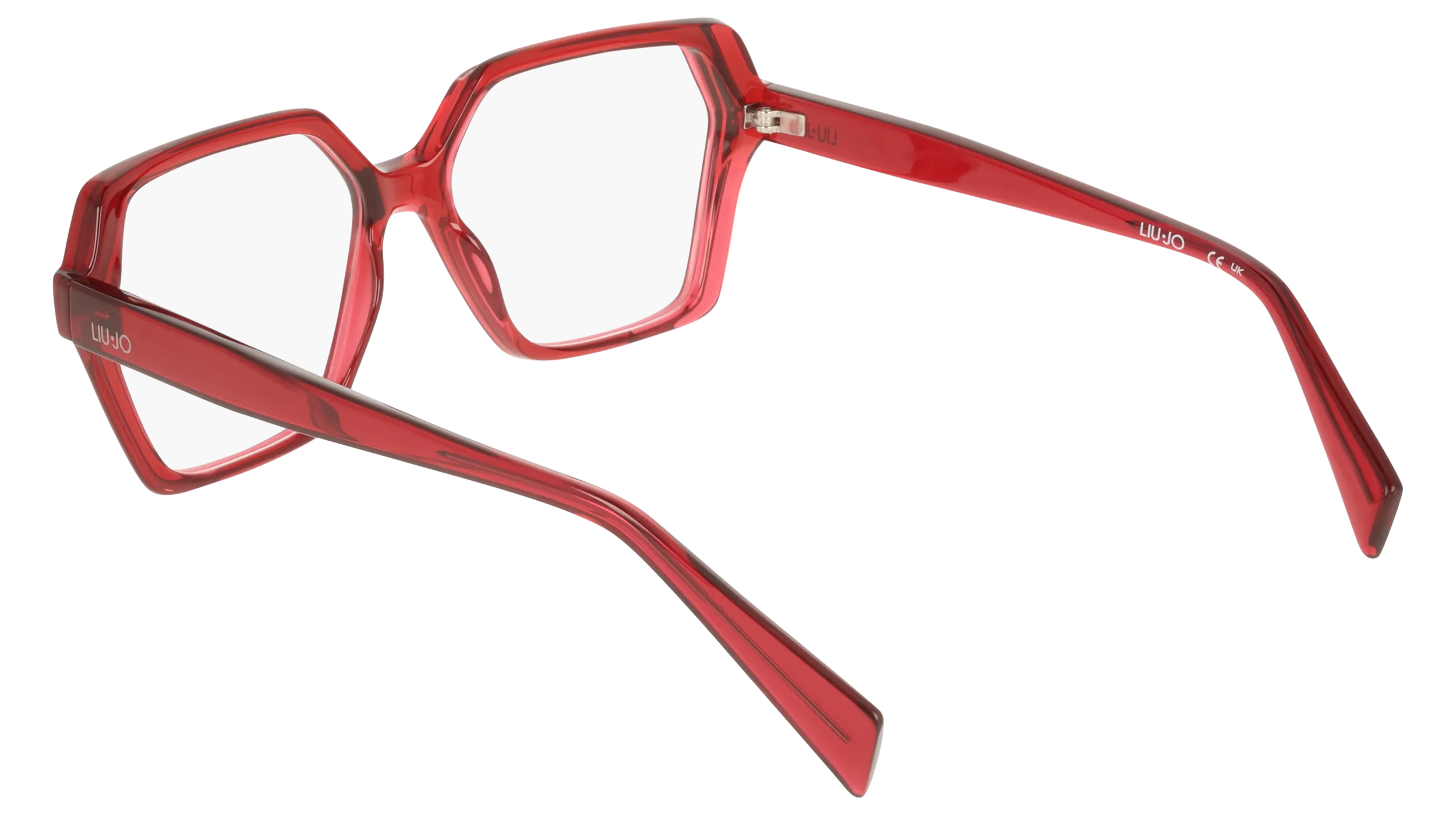 Liu Jo LJ2844 624 Montature da vista Bio-iniettato Rosso Squadrata Normale - immagine 4