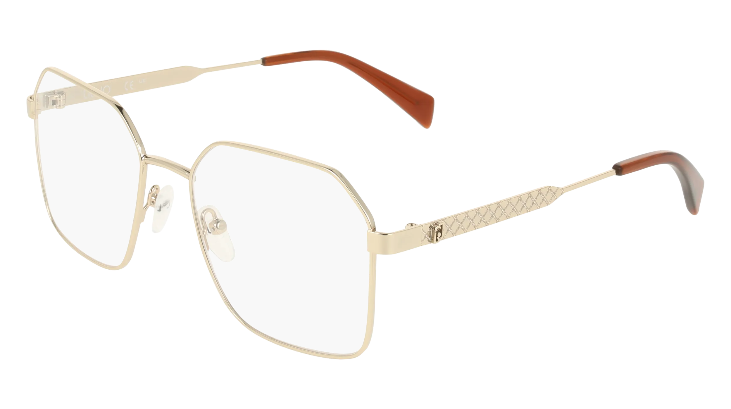 Liu Jo LJ2181 714 Montature da vista Metallo Oro Squadrata Normale - immagine 1
